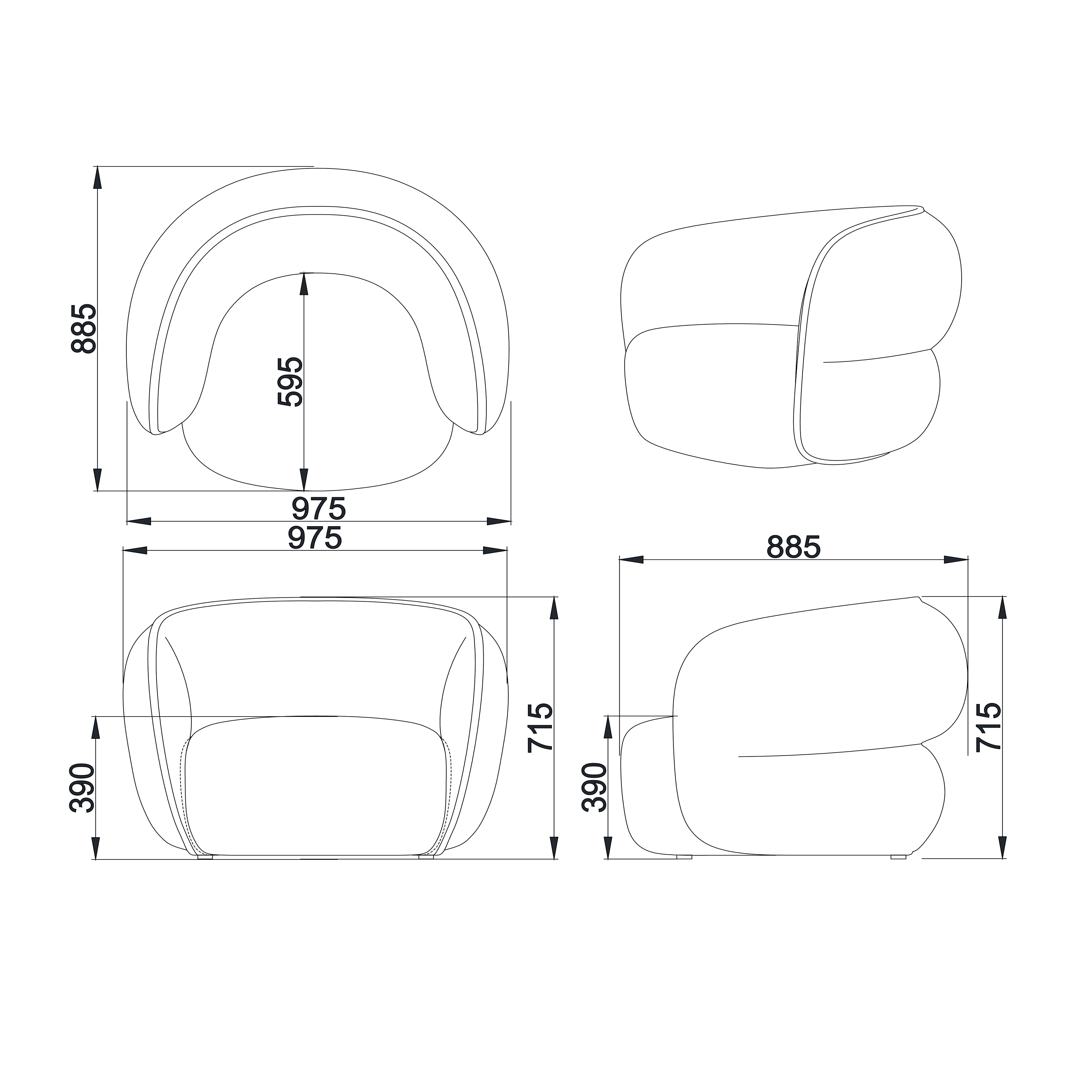 Pod - Lounge Chair
