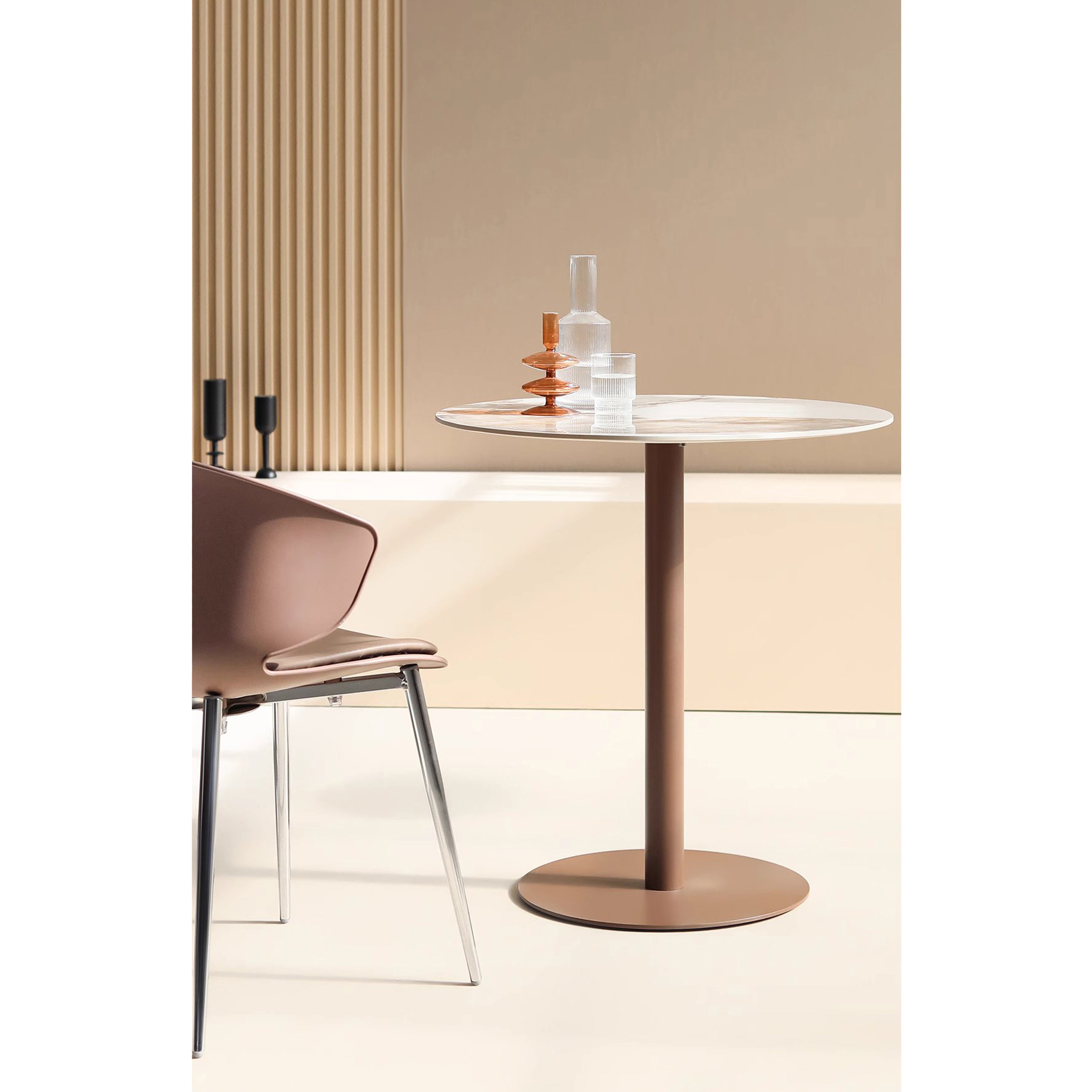 9.0 Table - Sintered Stone Round Dining Table
