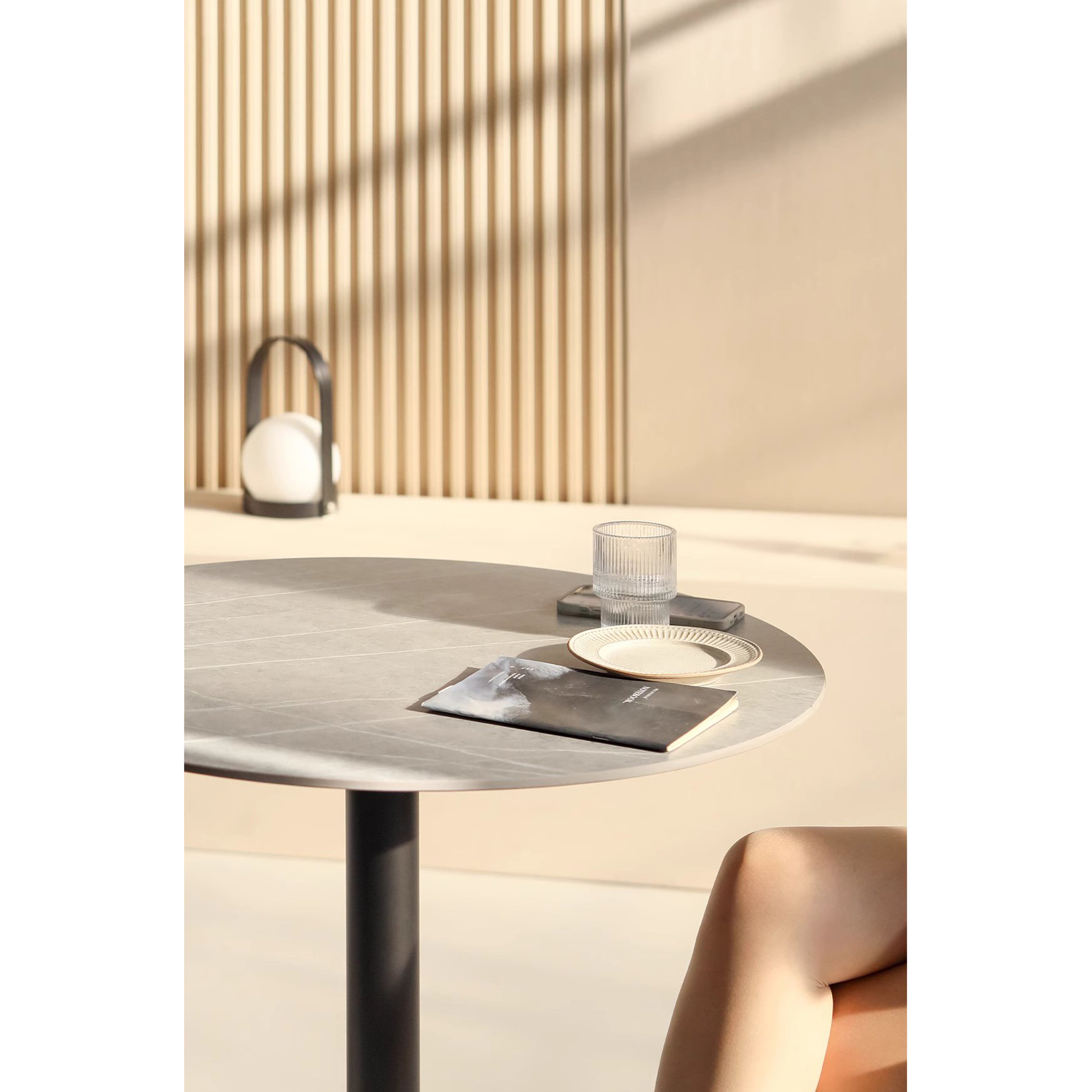 9.0 Table - Sintered Stone Round Dining Table