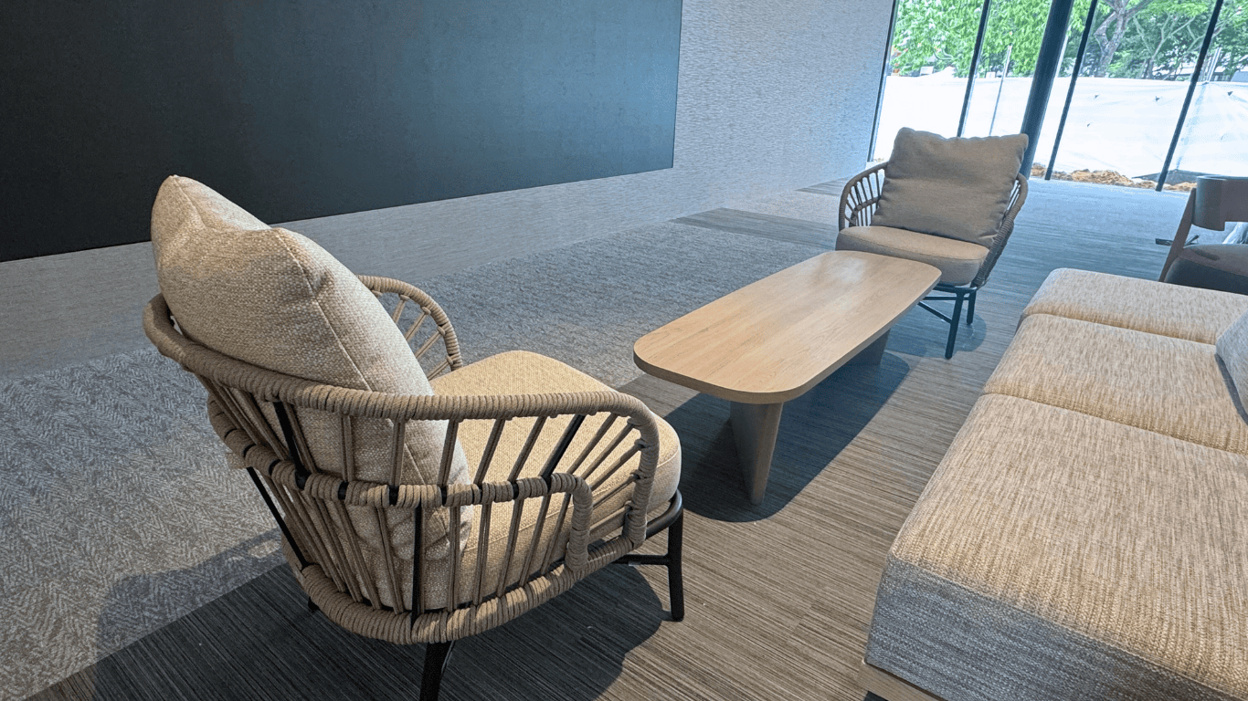 Nest Lounge Chair Furniture at Reception space