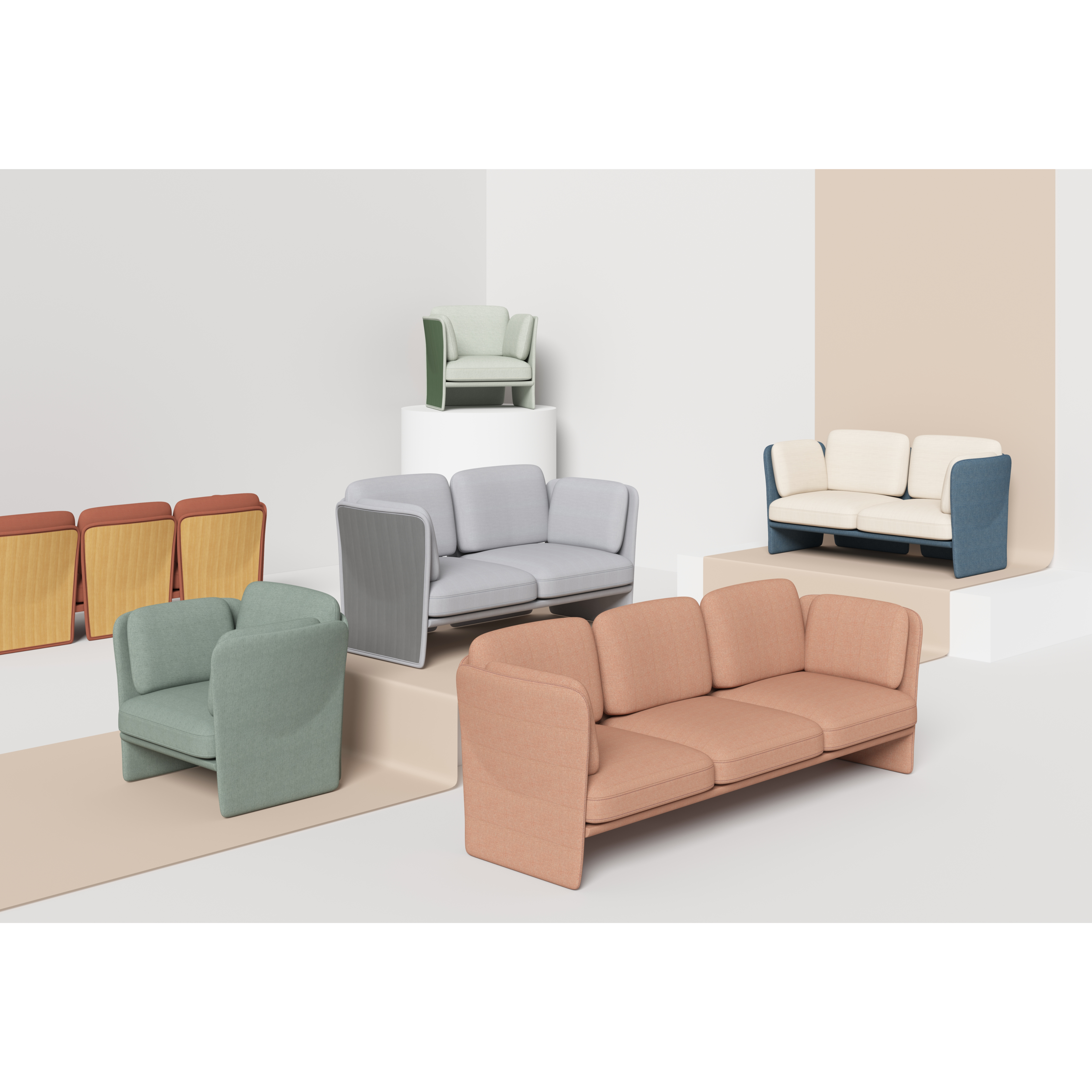 Arc - 2/3 Seater