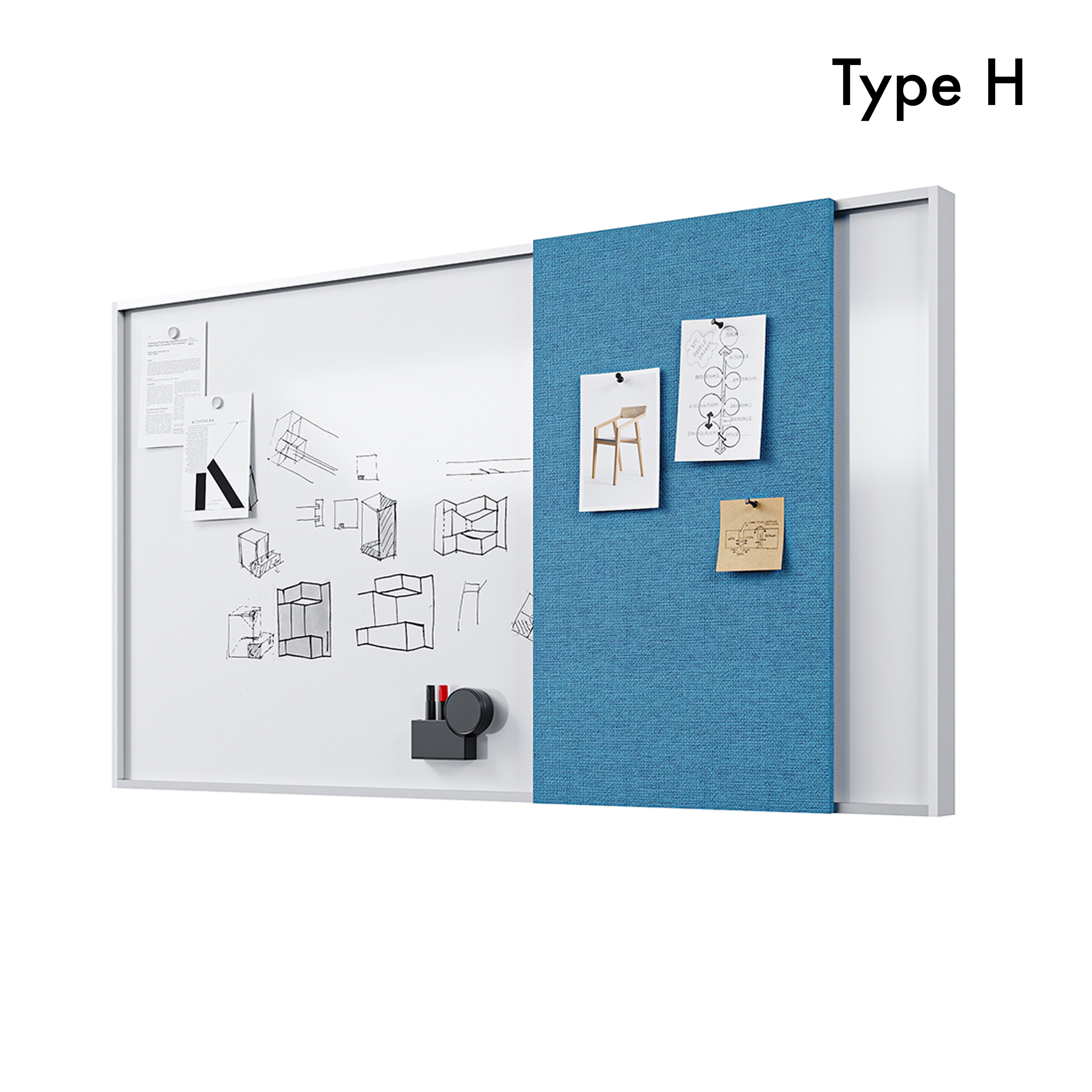 Hanger - Wall Mounted Whiteboard