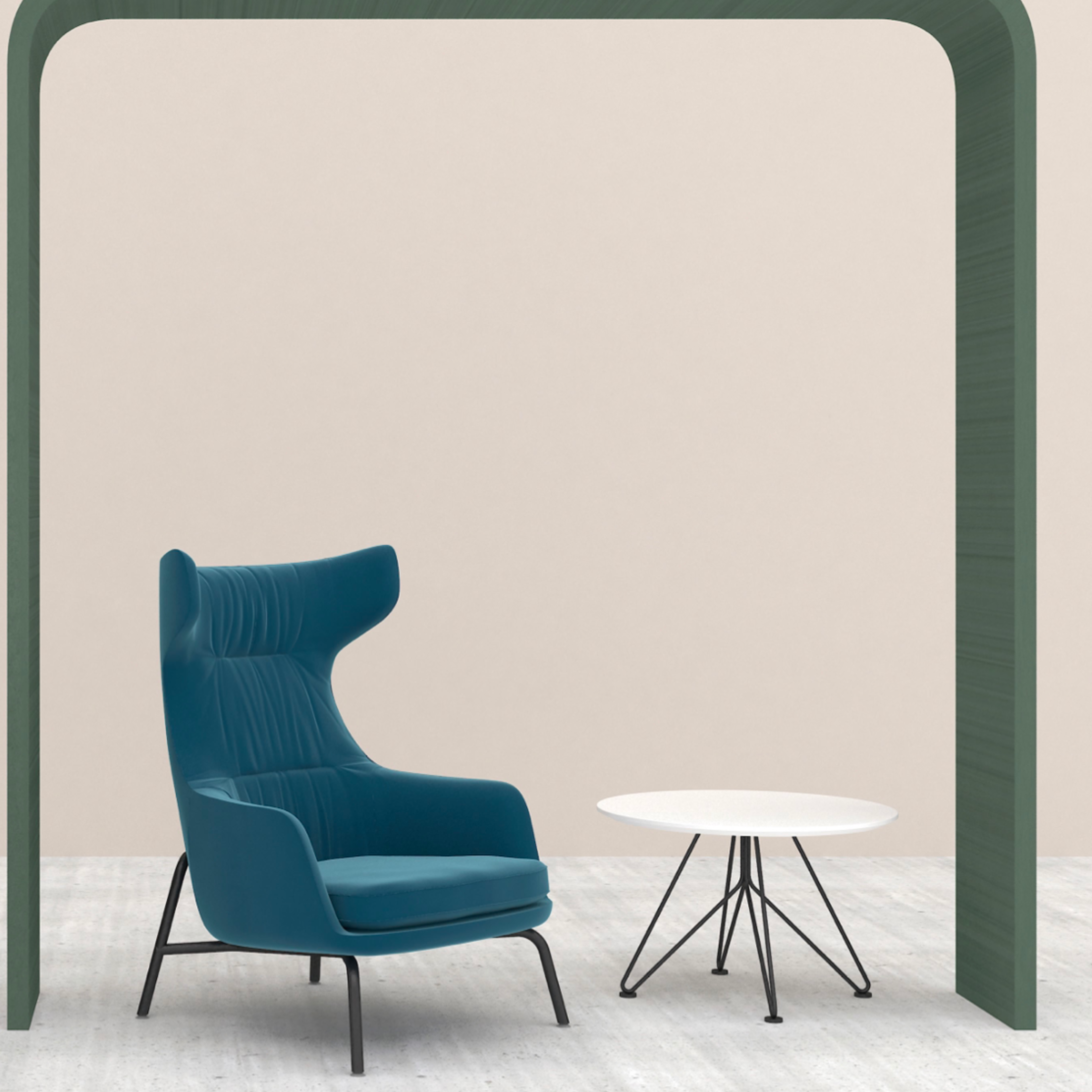 Cetacean - Lounge Chair I (with wrinkles)