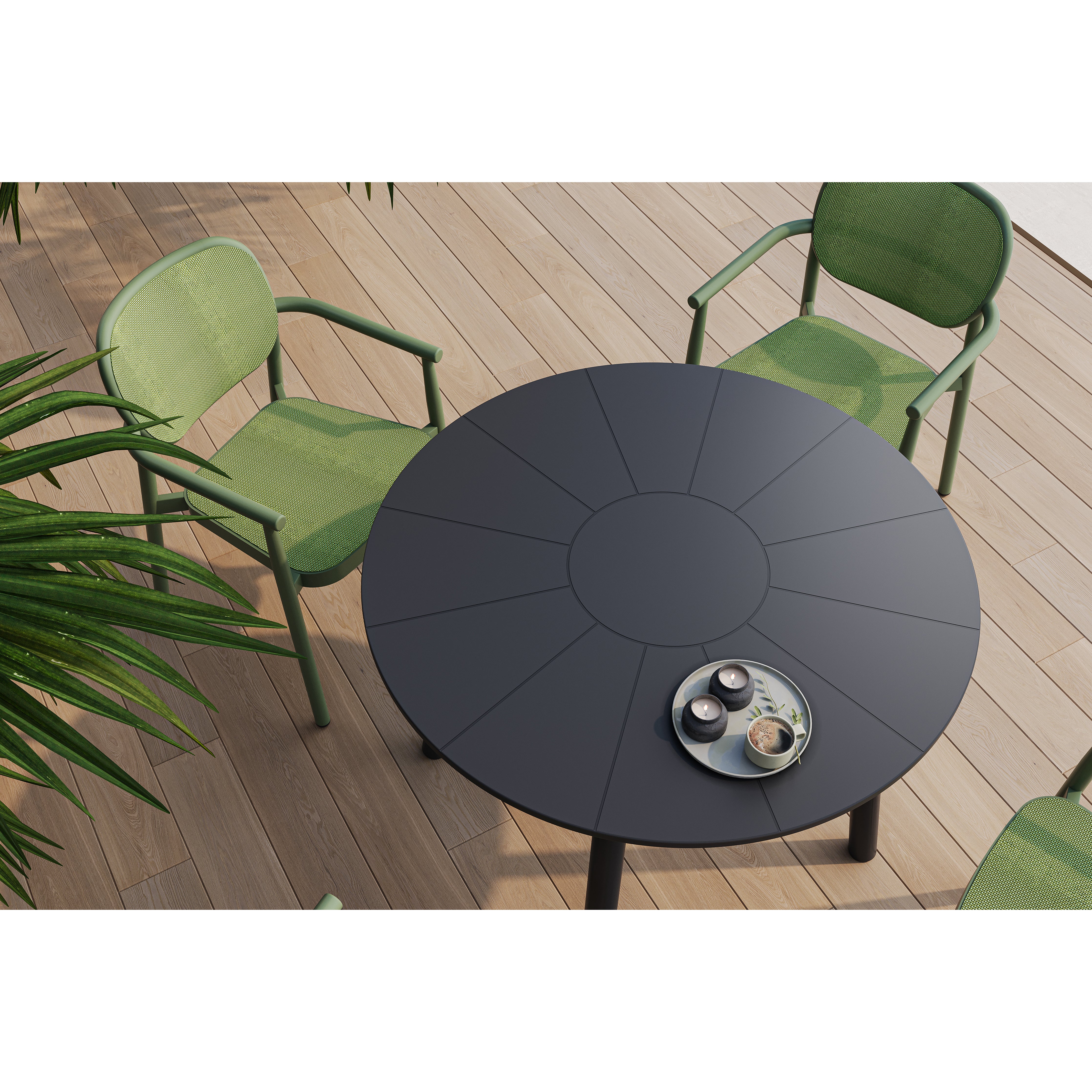 Pipe - Outdoor Round Dining Table