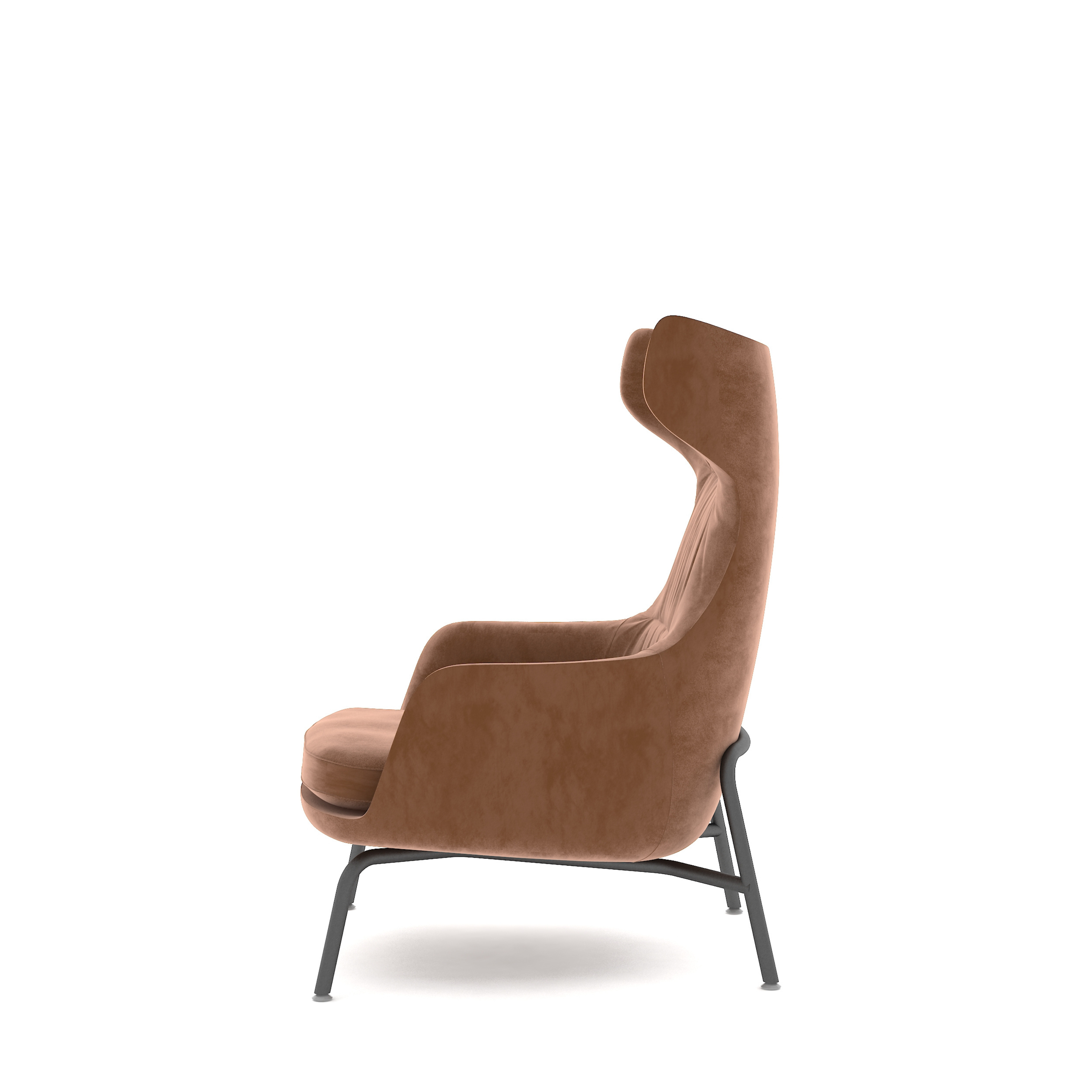 Cetacean - Lounge Chair (with wrinkles)