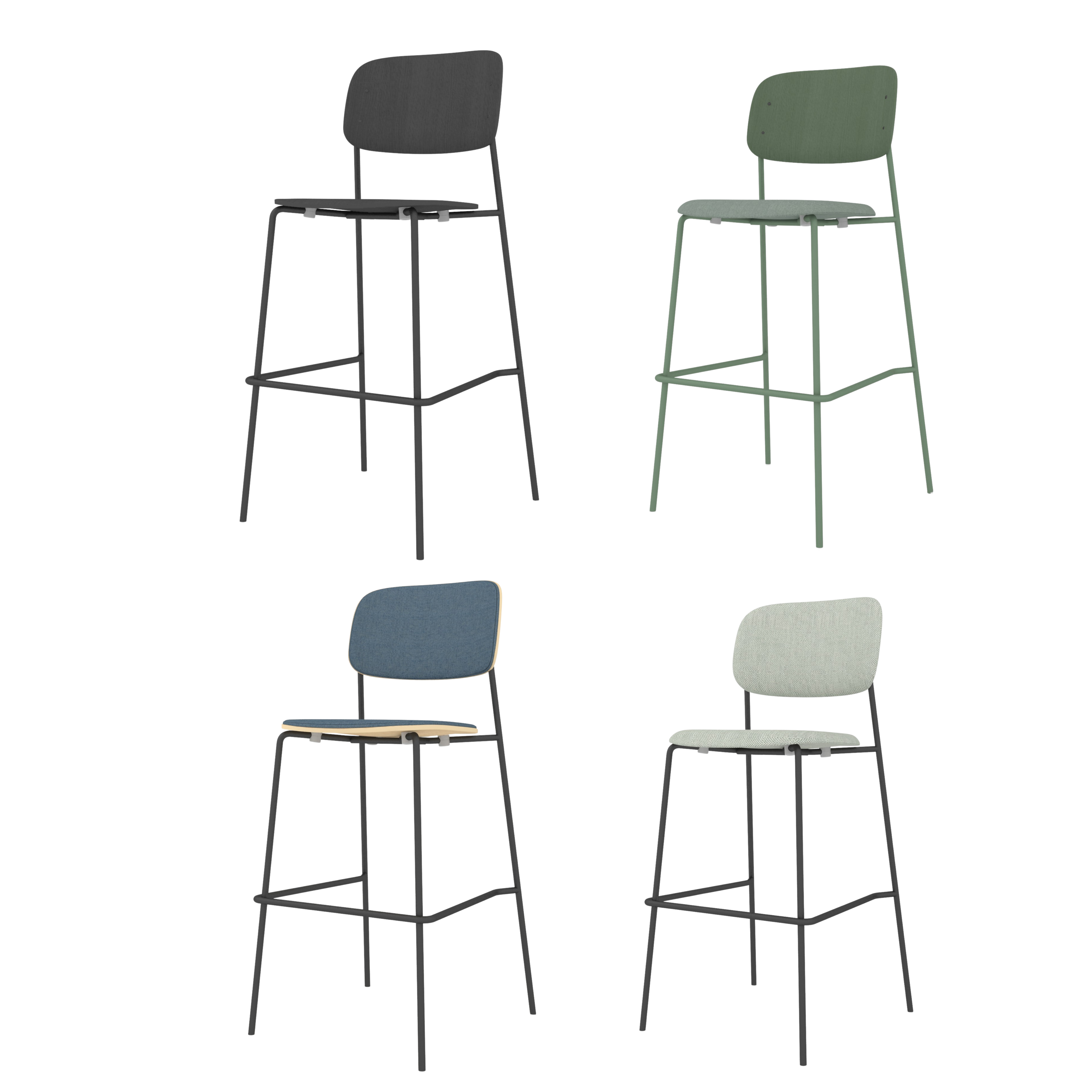 Forest - Bar Chair (Stackable)