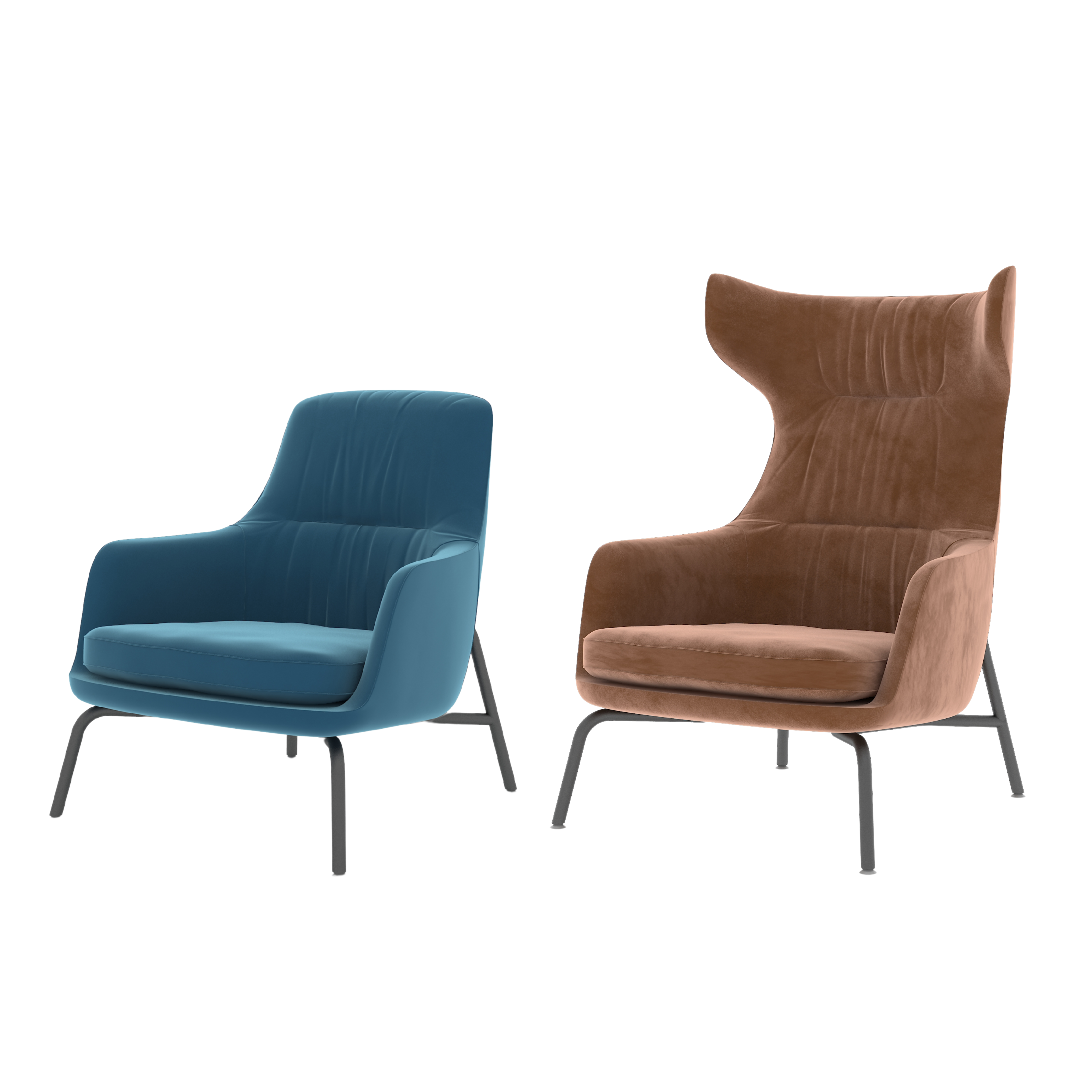 Cetacean - Lounge Chair I (with wrinkles)