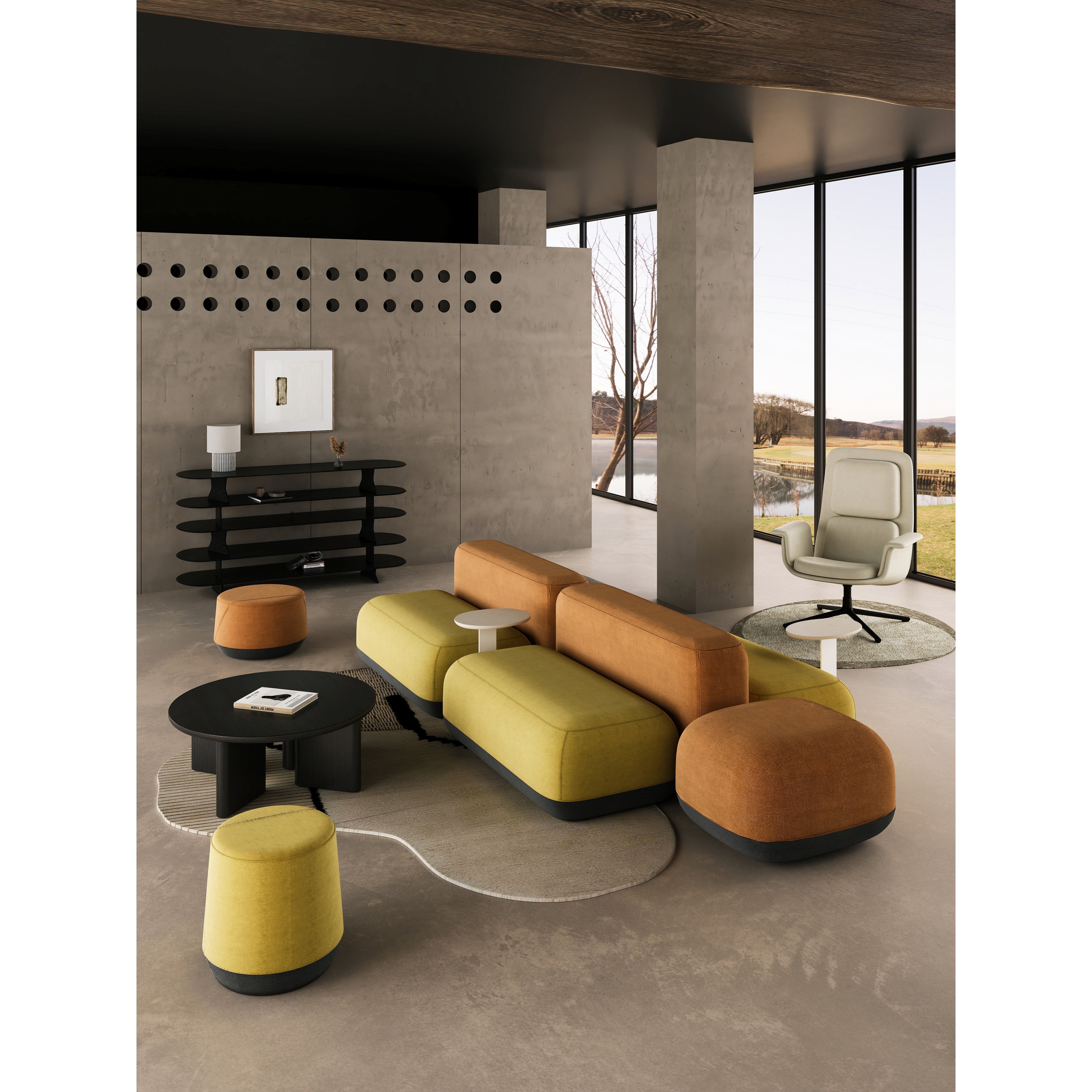 CIRRUS - Side Table (Wireless charger)