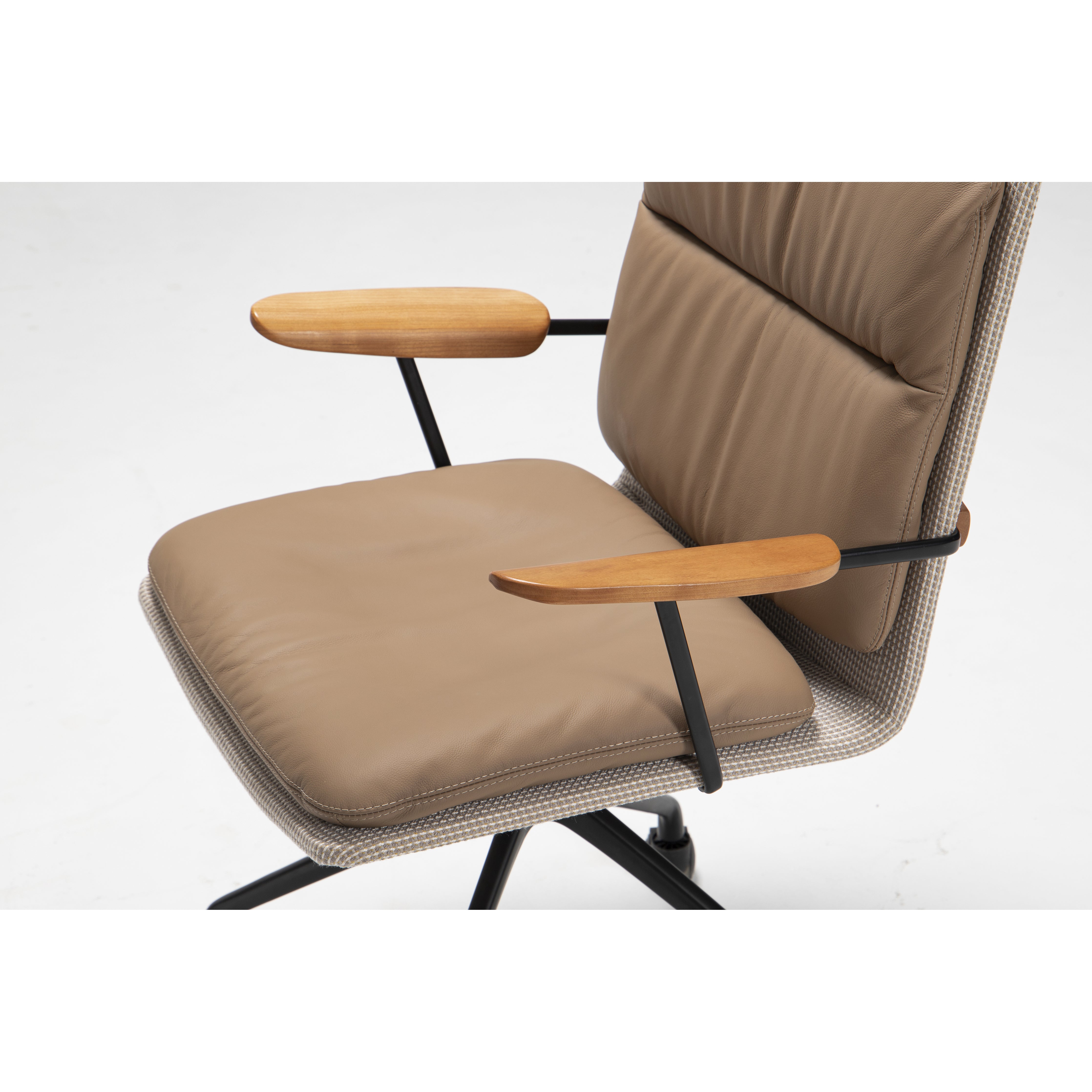 Chiori - Office Chair (Genuine Leather)