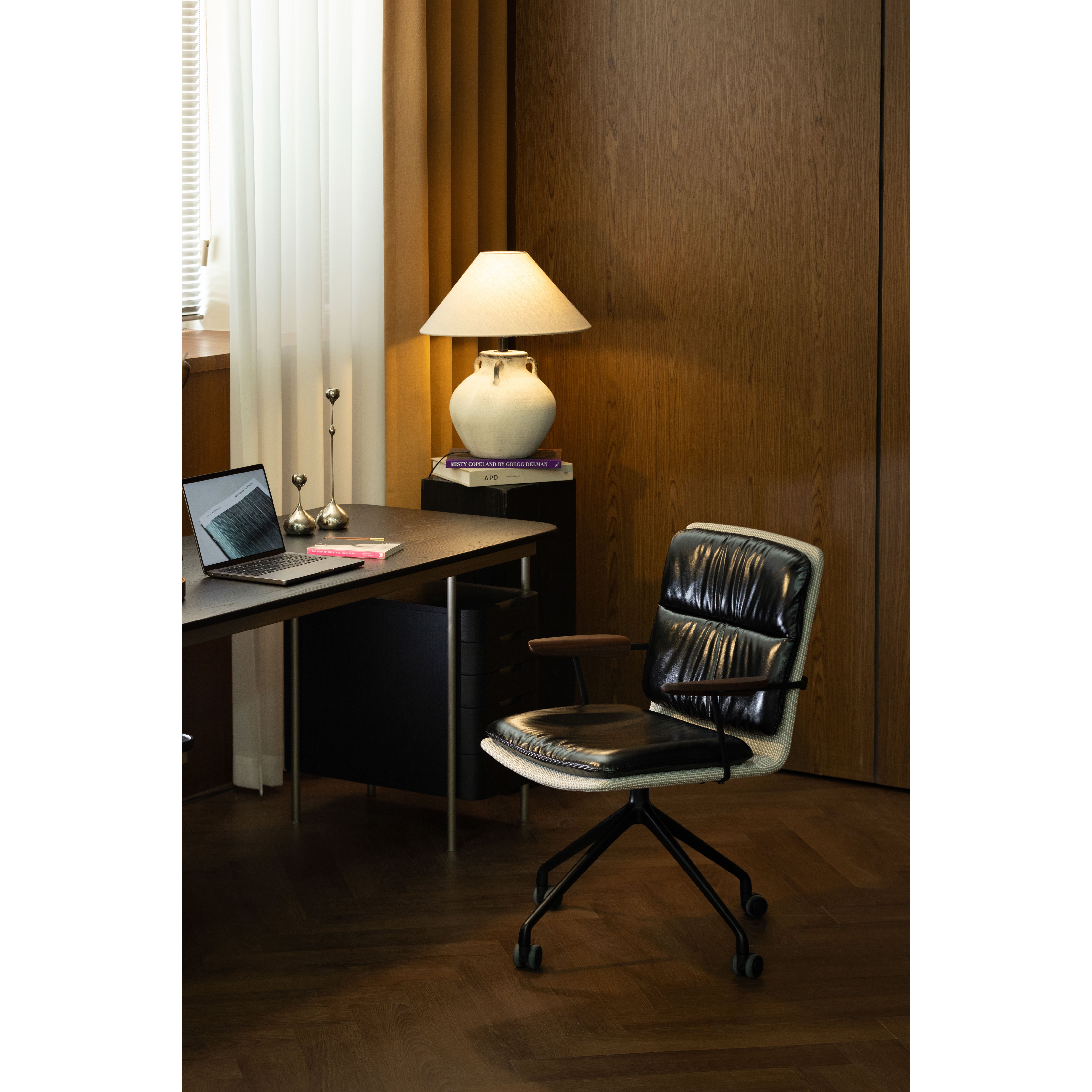 Chiori - Office Chair (Genuine Leather)