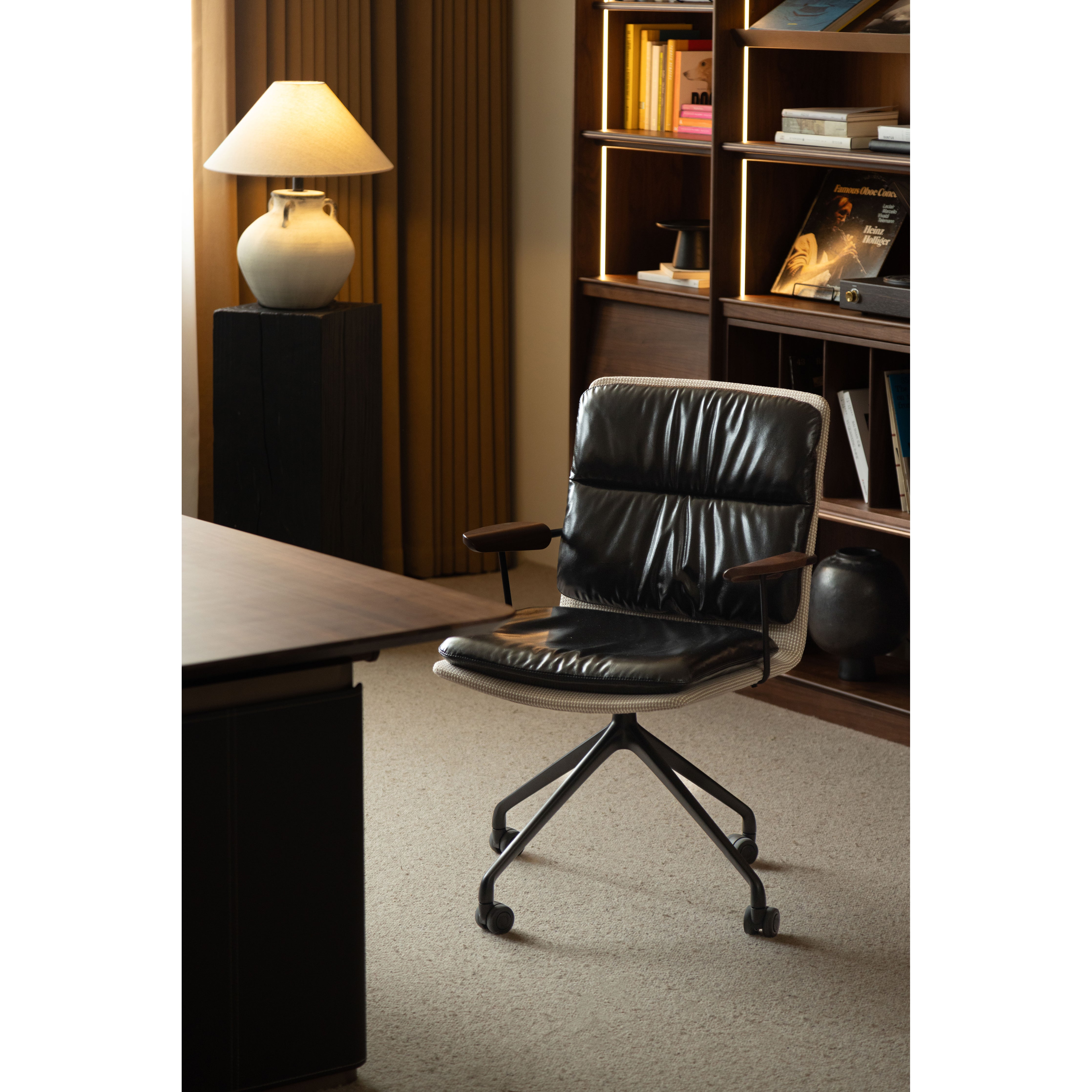 Chiori - Office Chair (Genuine Leather)