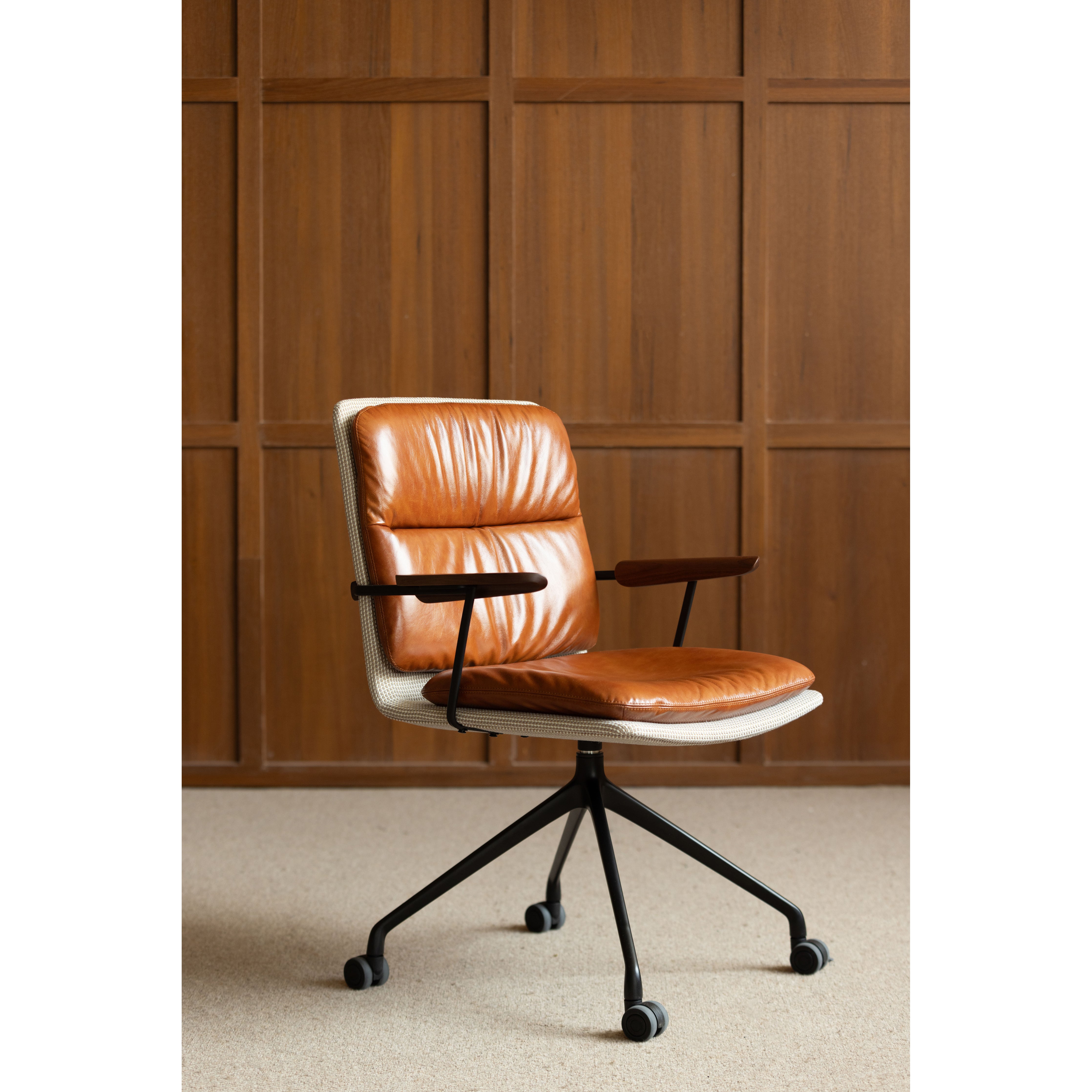 Chiori - Office Chair (Genuine Leather)