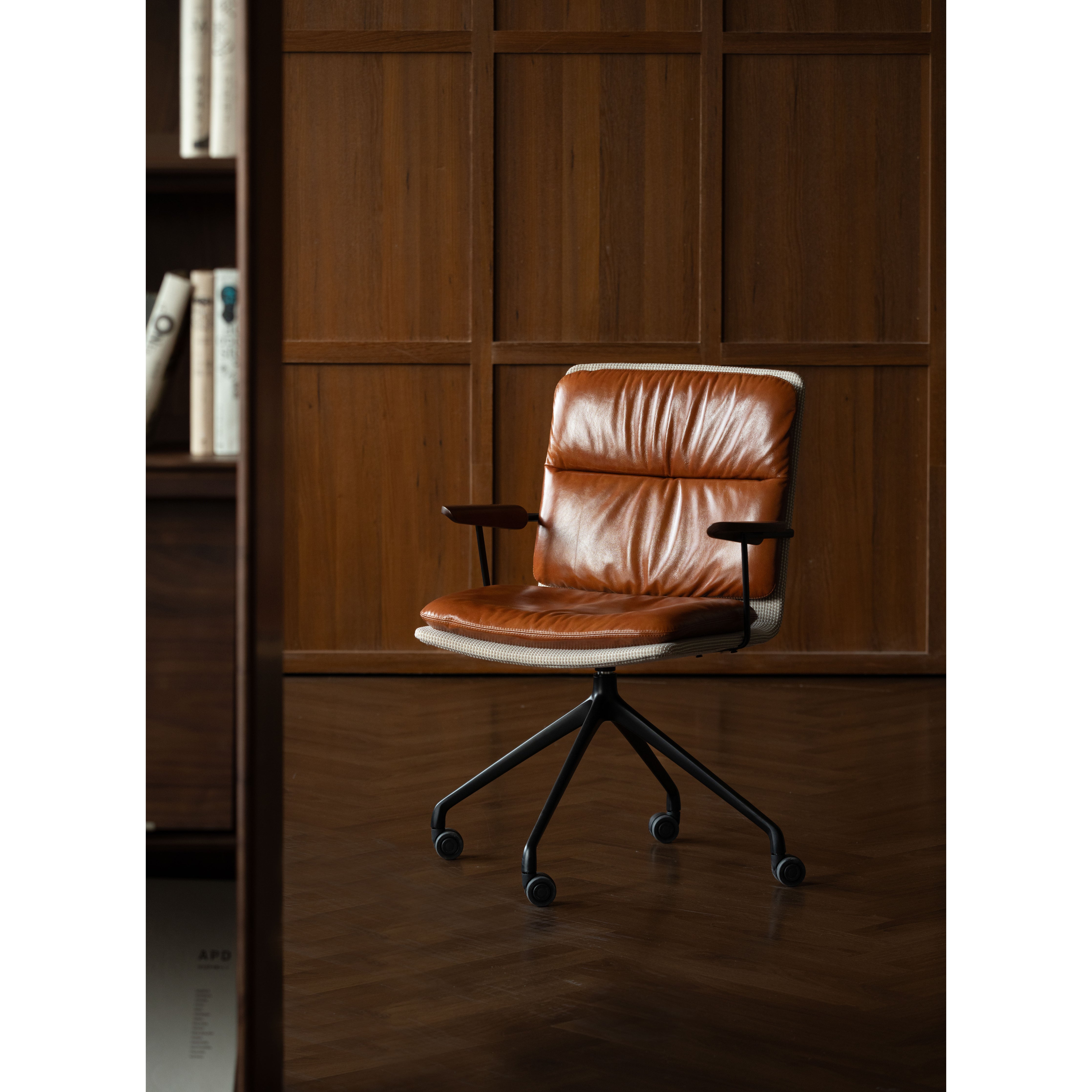 Chiori - Office Chair (Genuine Leather)