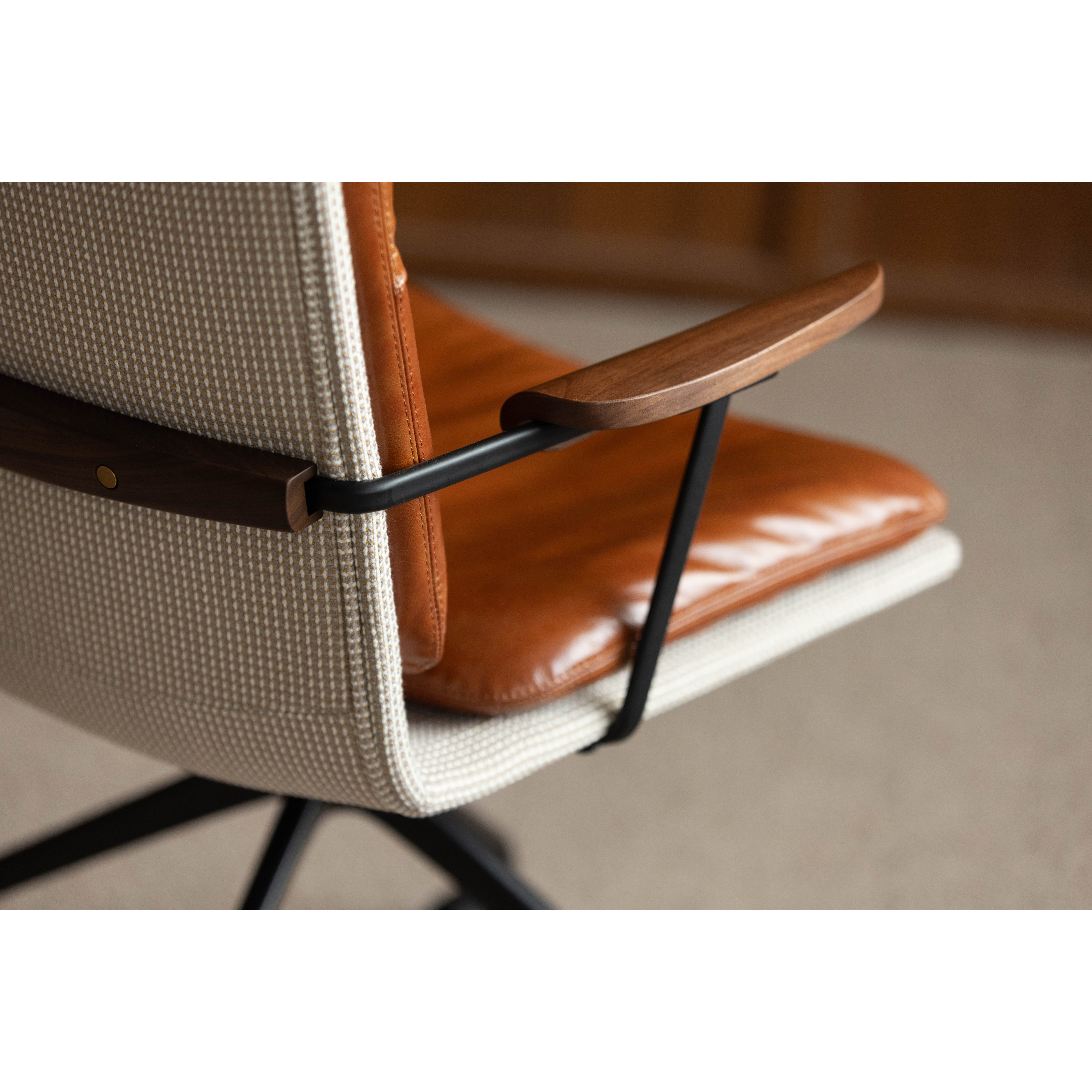 Chiori - Office Chair (Genuine Leather)