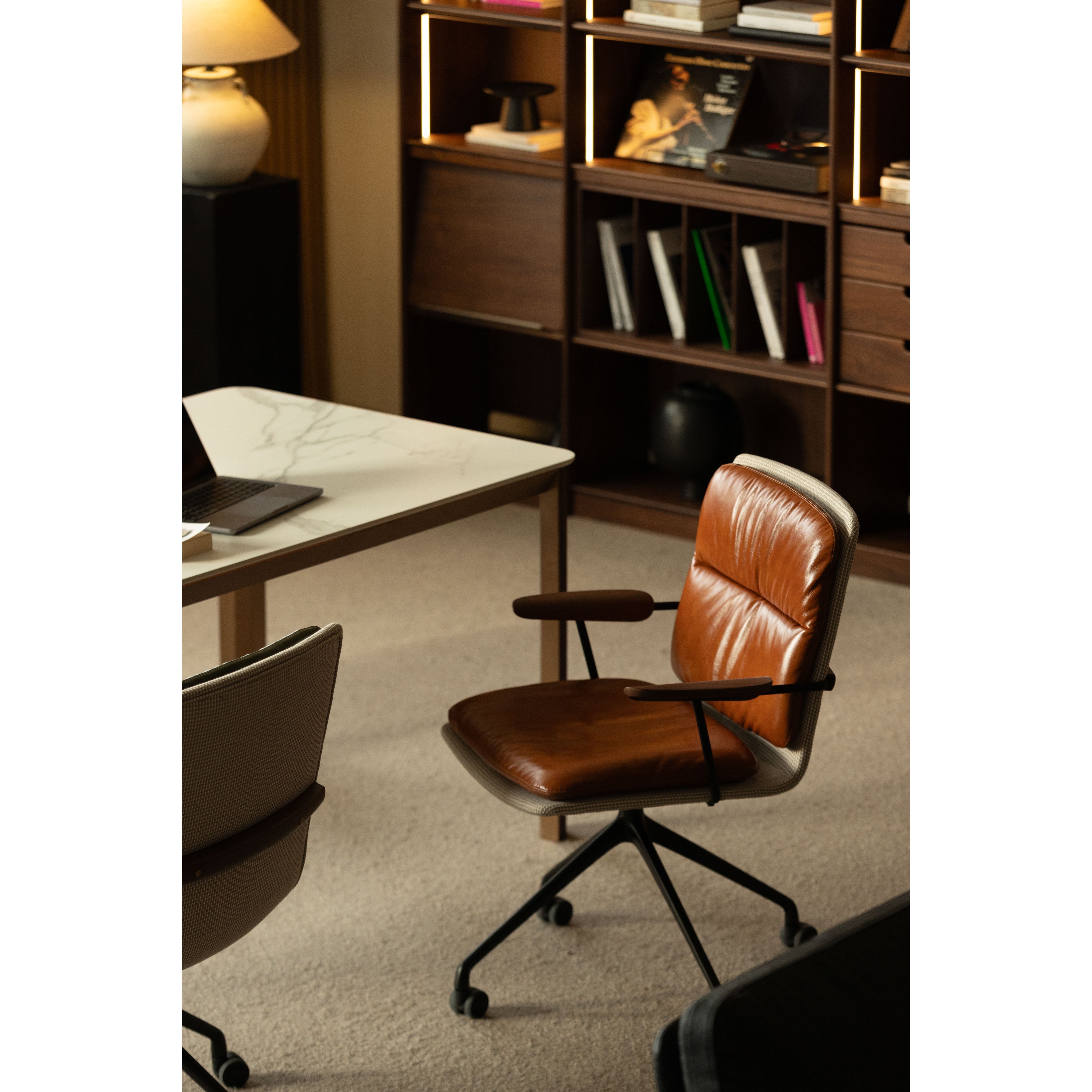 Chiori - Office Chair (Genuine Leather)