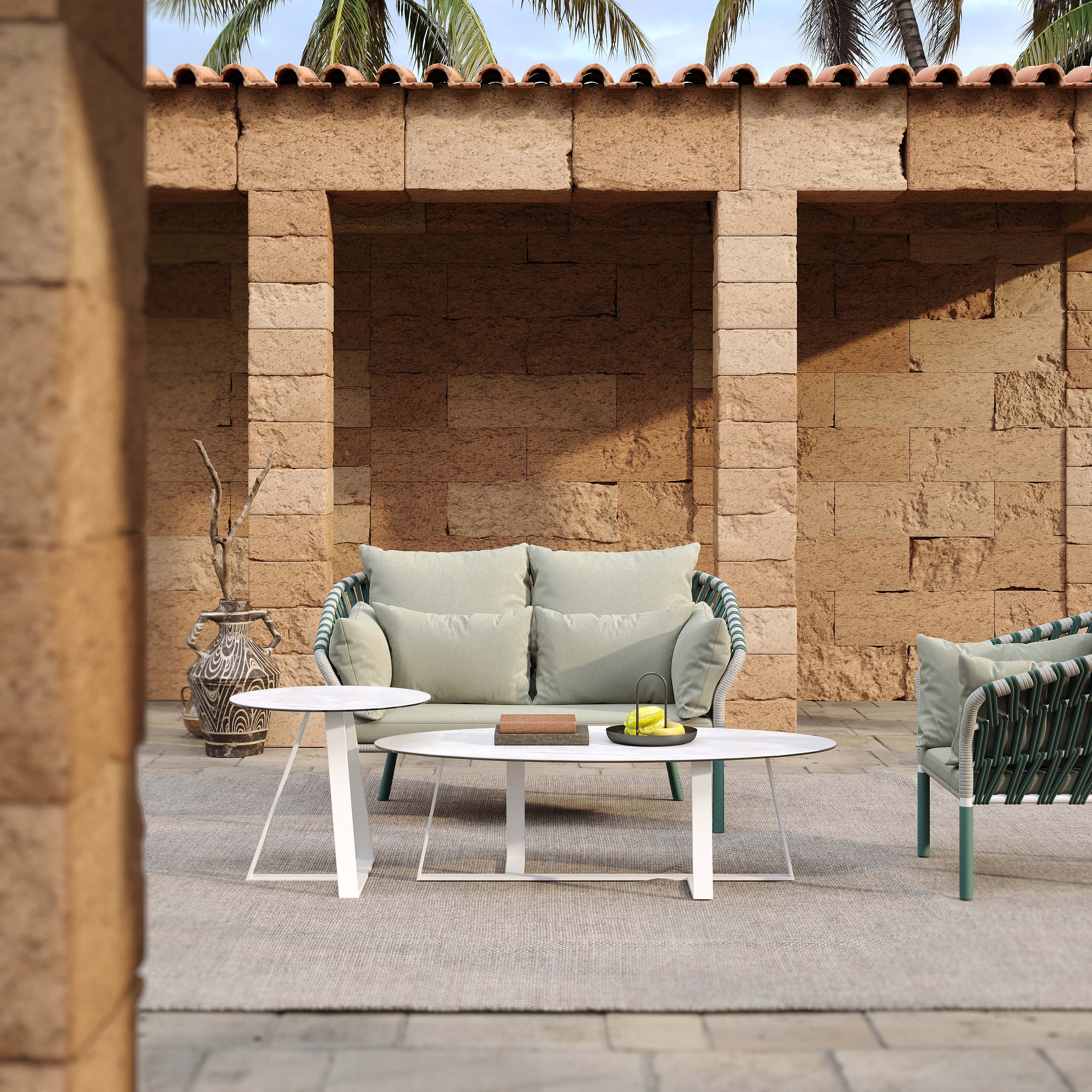 Obliq - Outdoor 2 Seater Sofa