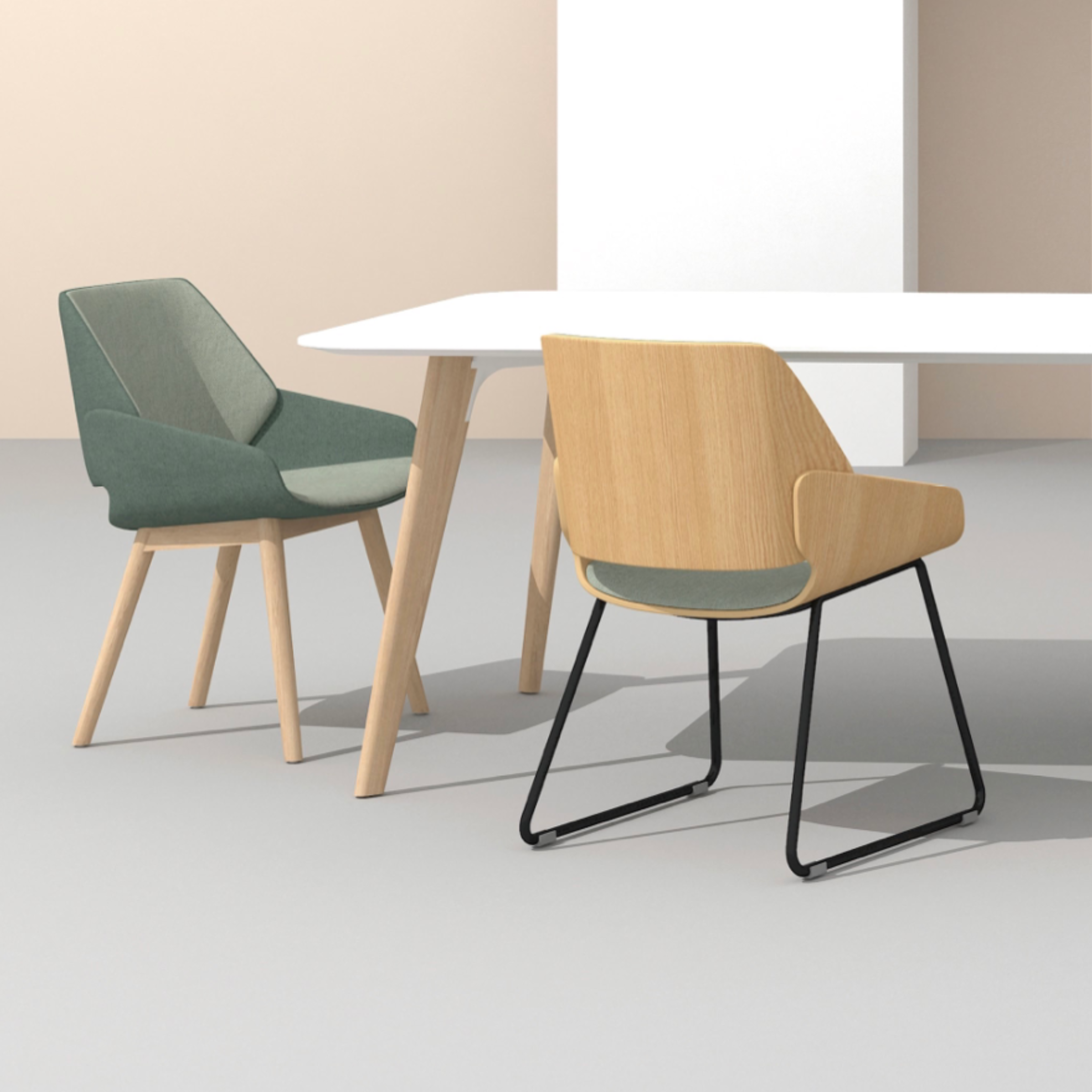 Almond - Dining Chair