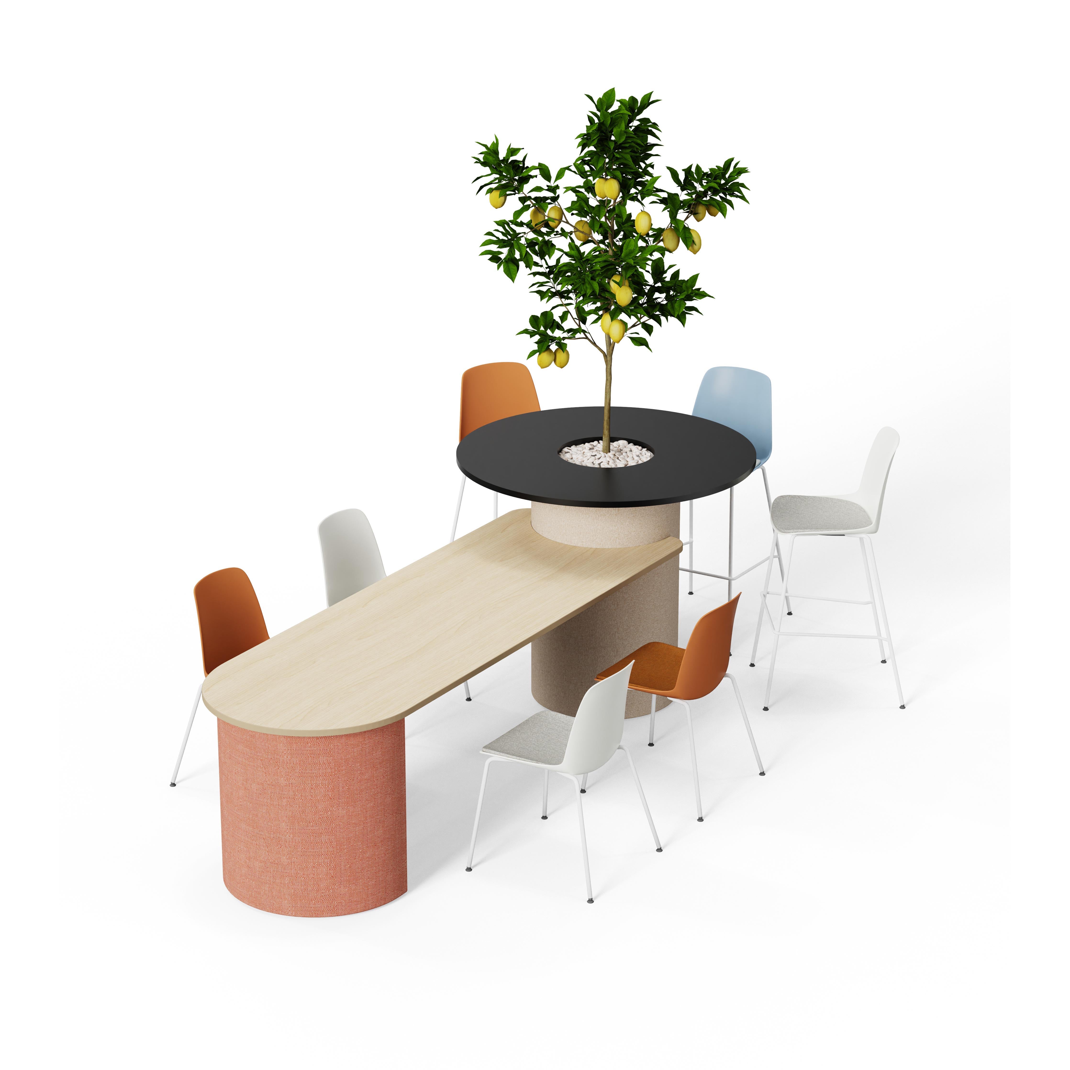 Agaric - Dining Table with Planter Box