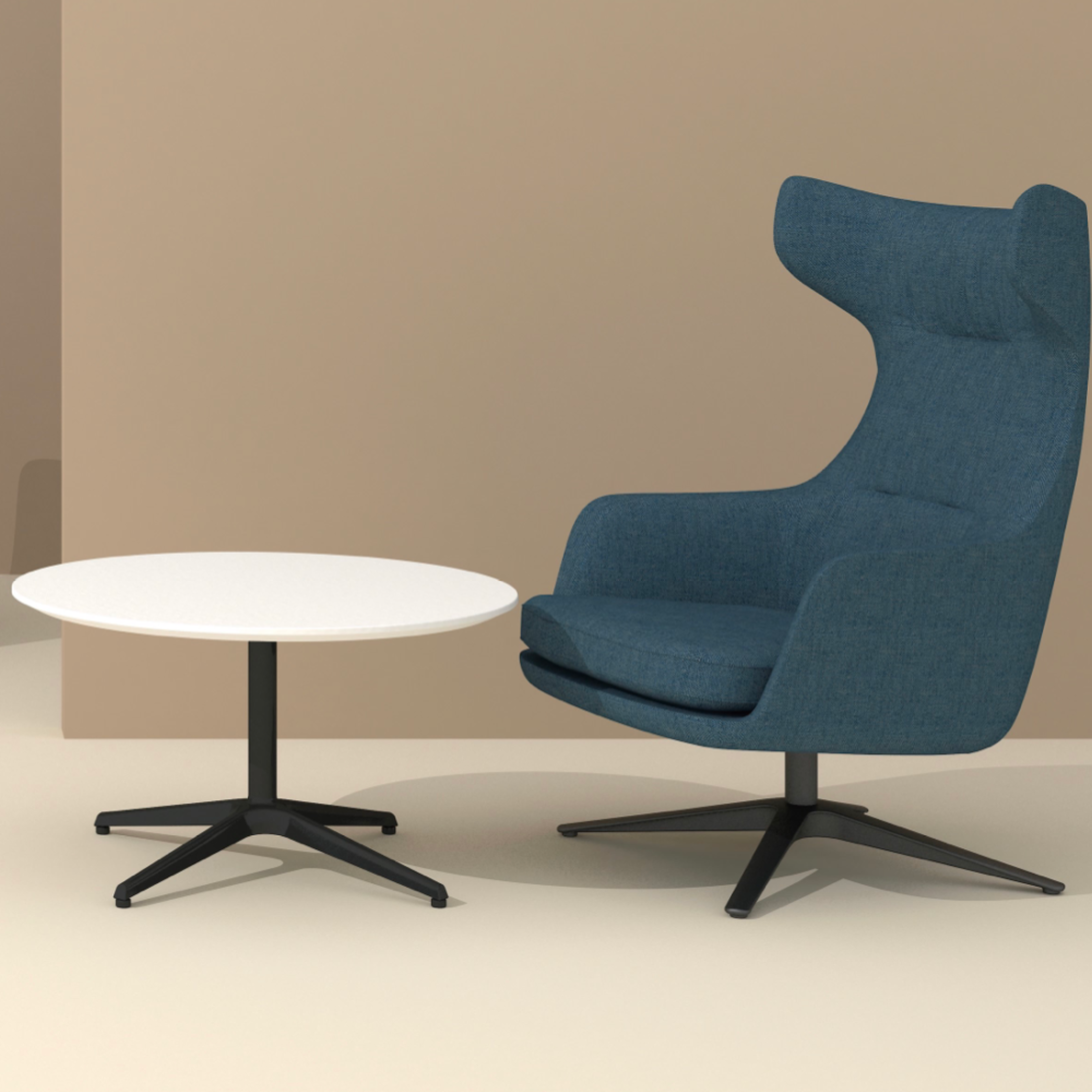 Cetacean - Lounge Chair (with wrinkles)