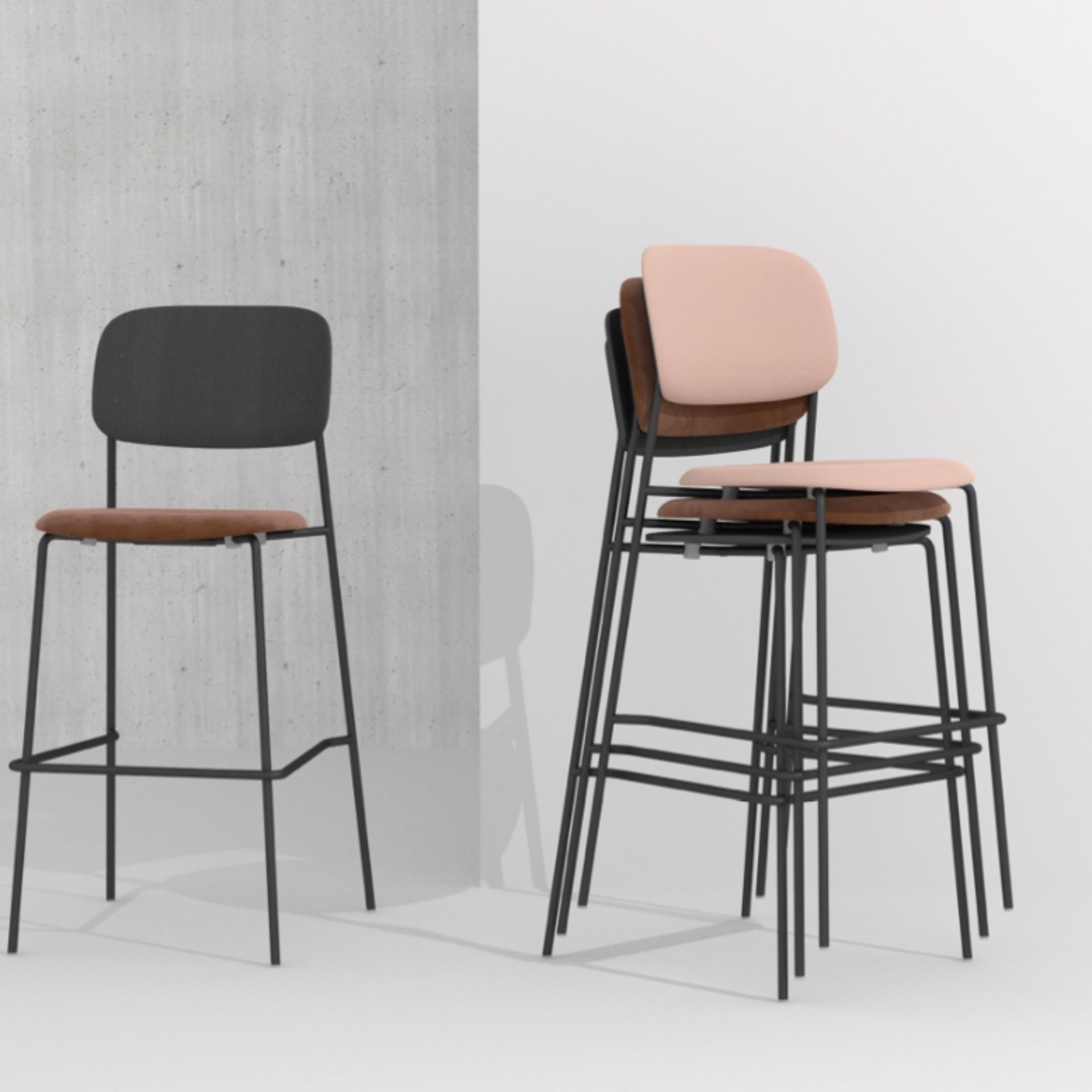 Forest - Bar Chair (Stackable)