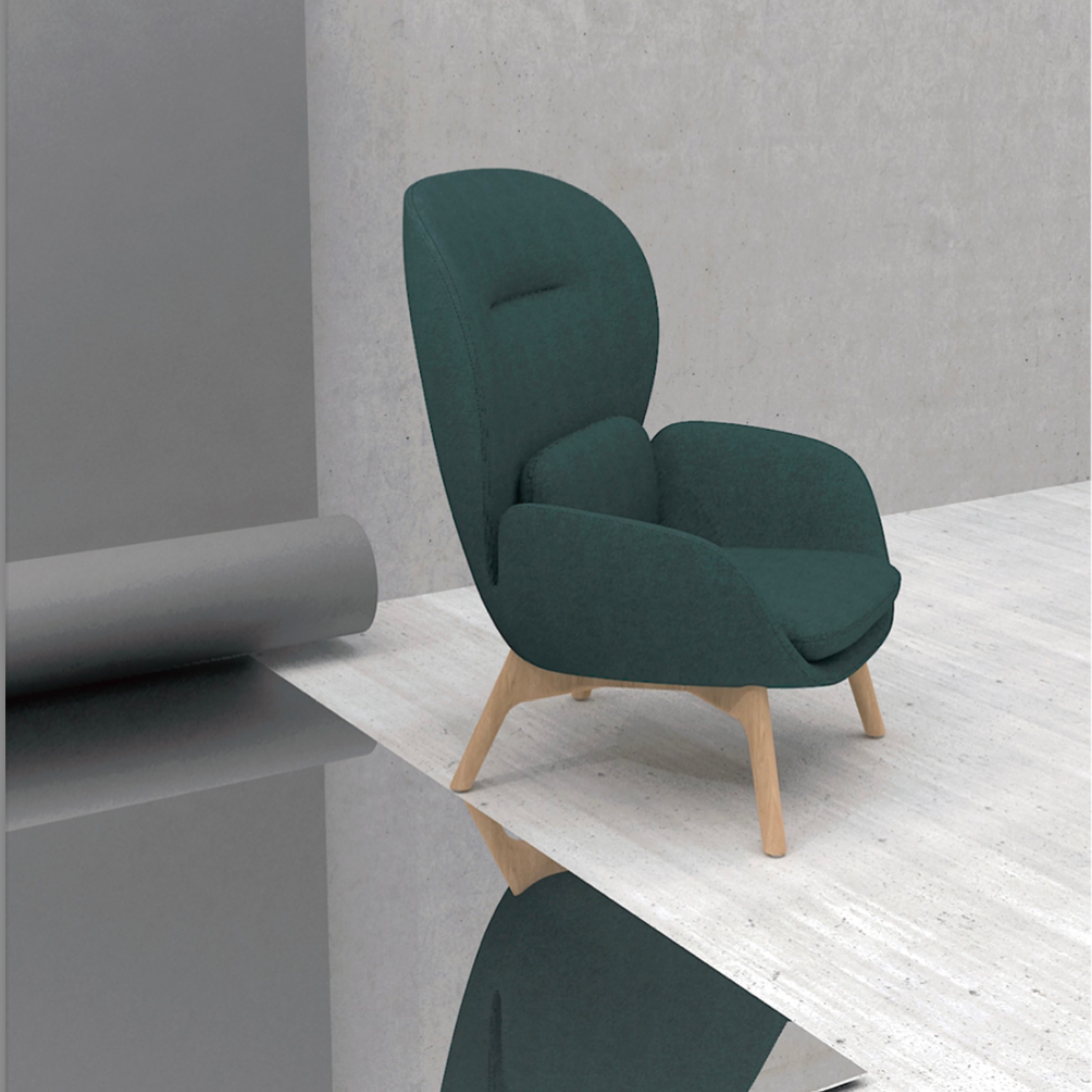 Alien - Lounge Chair (High back)