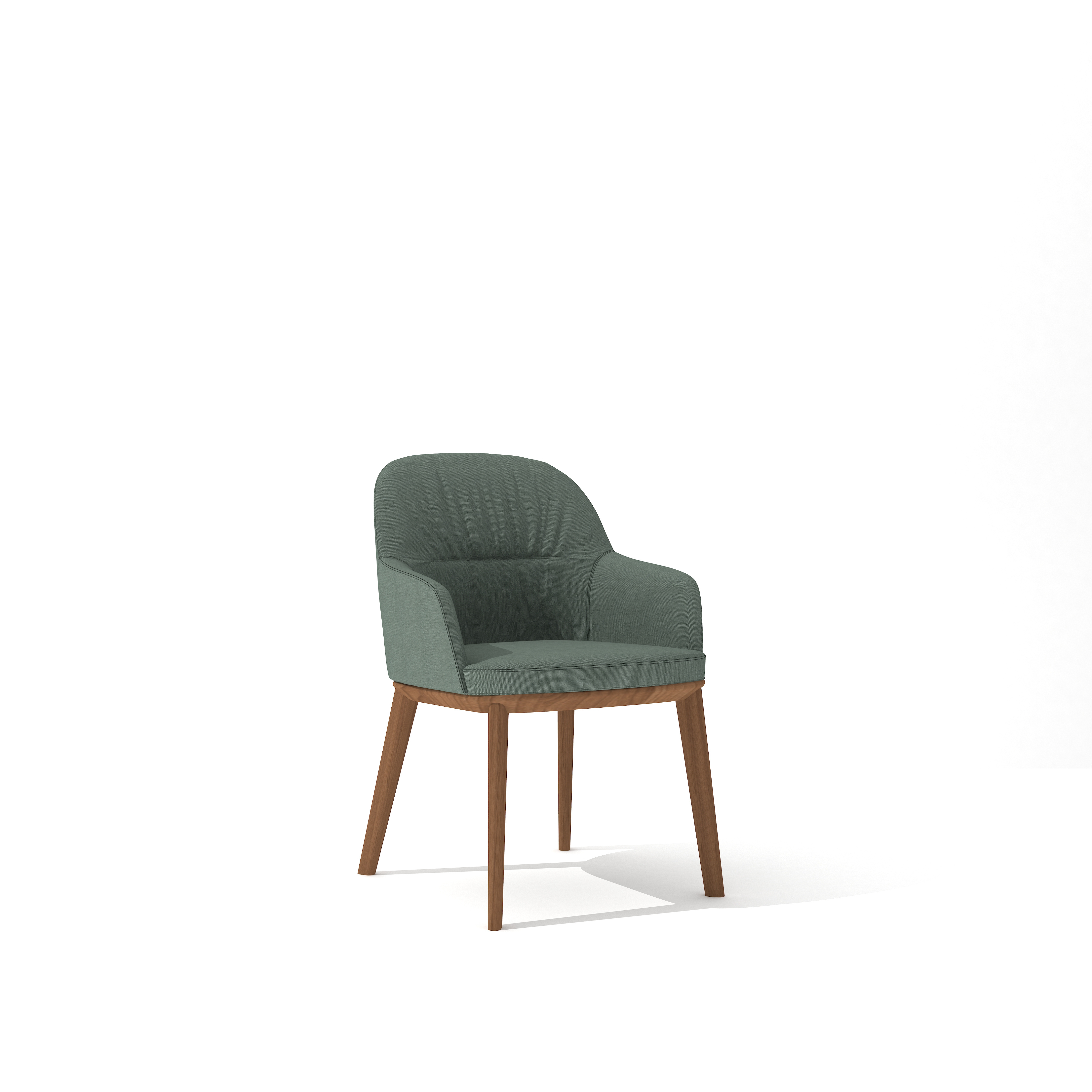 Cetacean - Dining Chair with armrest