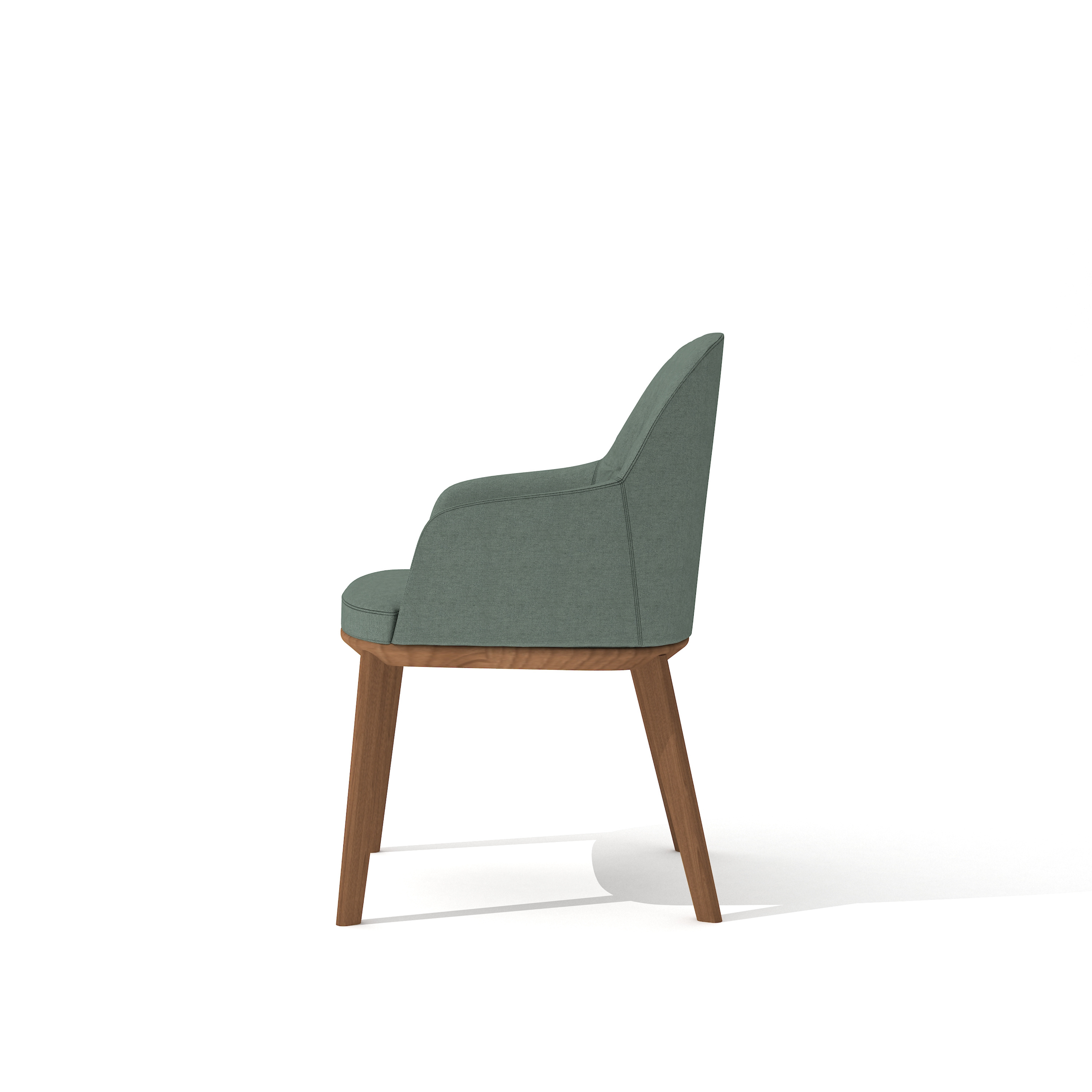Cetacean - Dining Chair with armrest