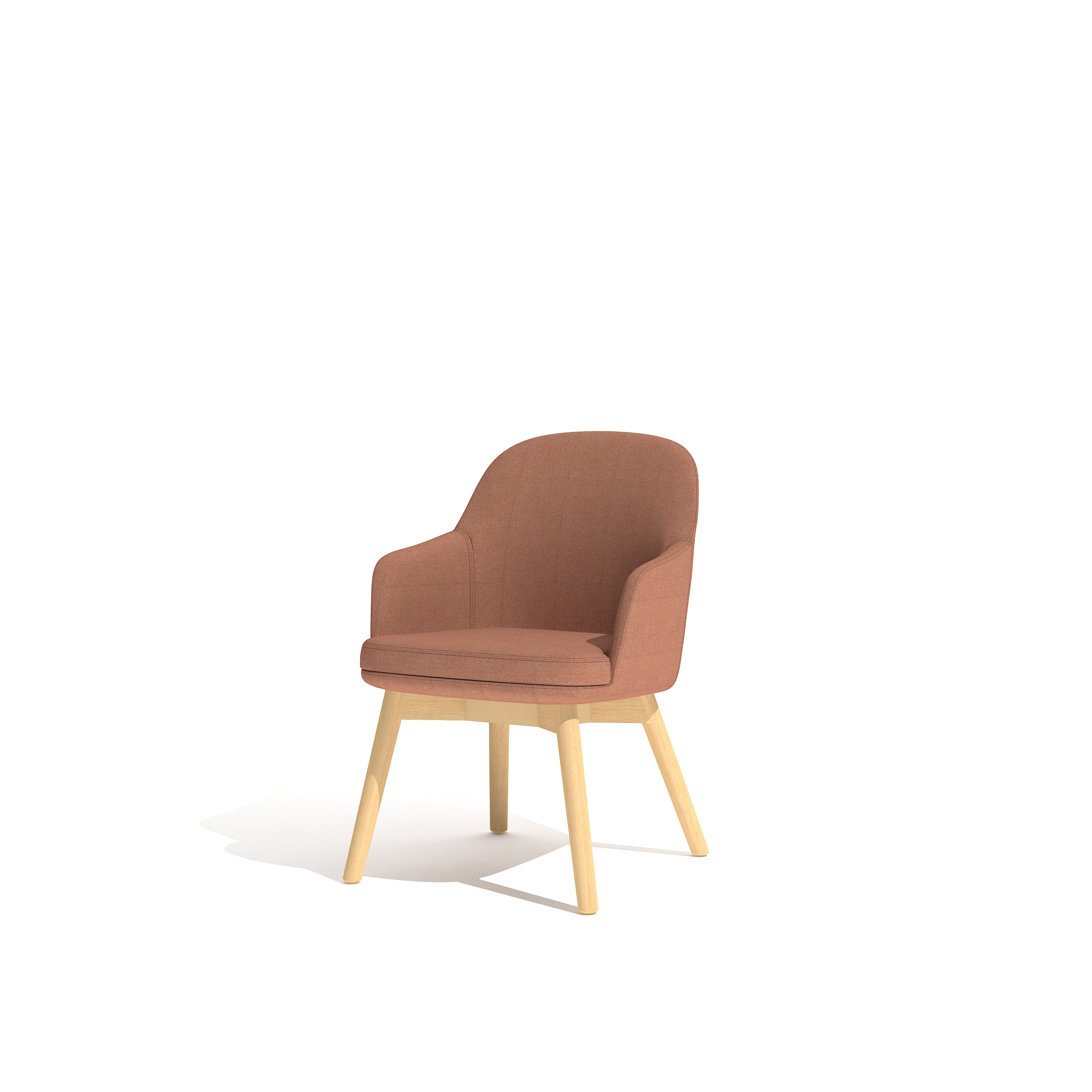 Cetacean - Dining Chair with armrest
