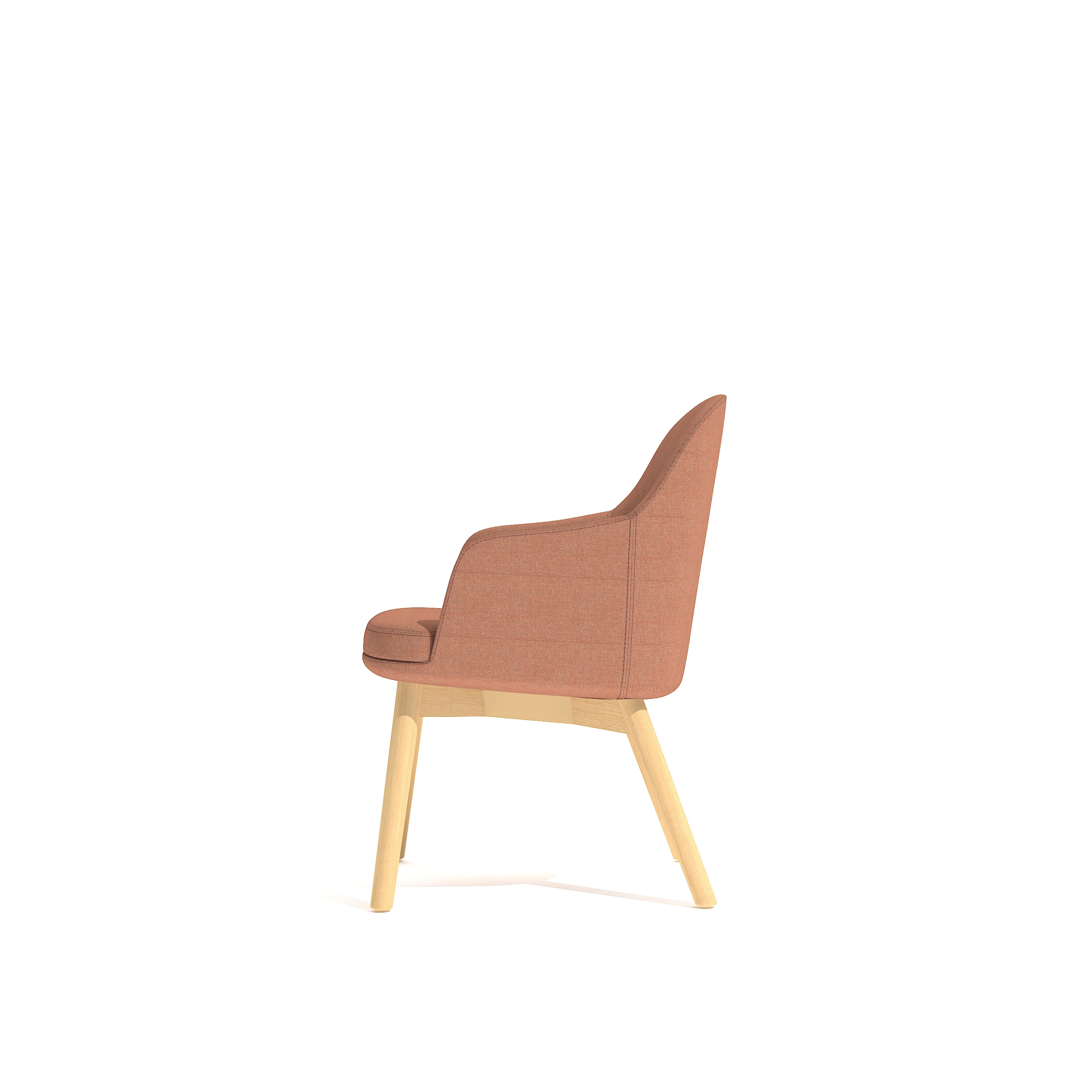 Cetacean - Dining Chair with armrest