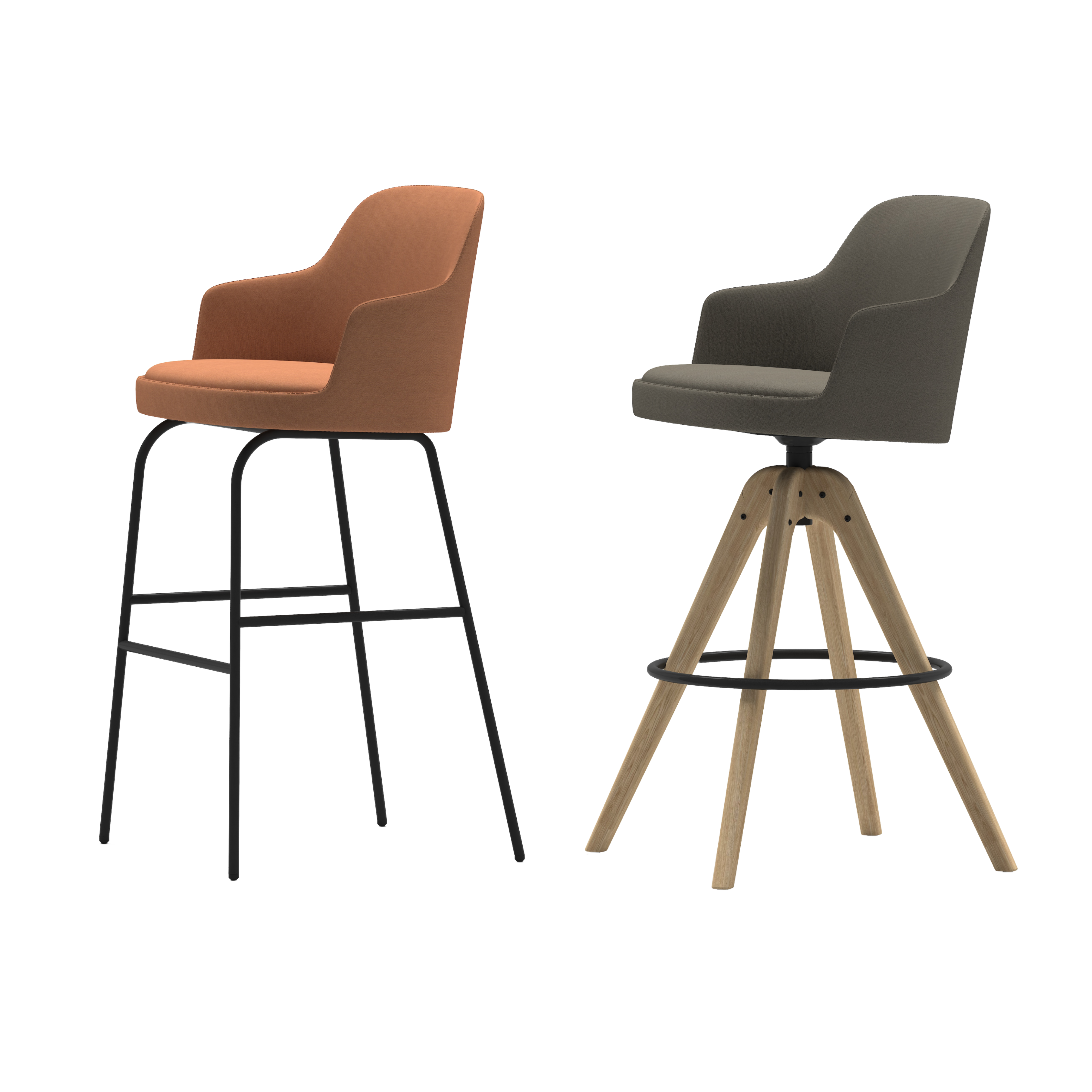 Dolphin - Bar Chair