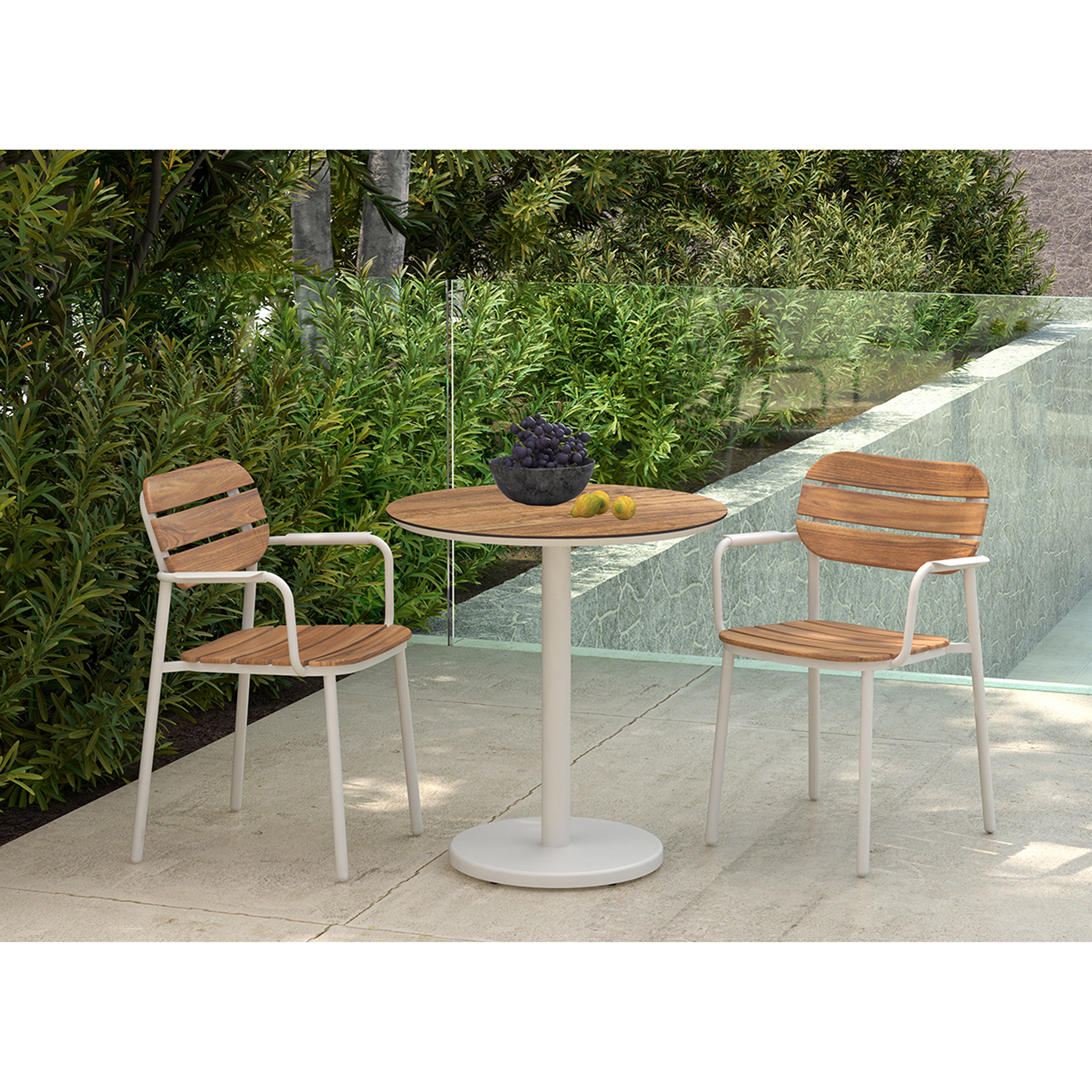 Bergen - Outdoor Round Dining Table