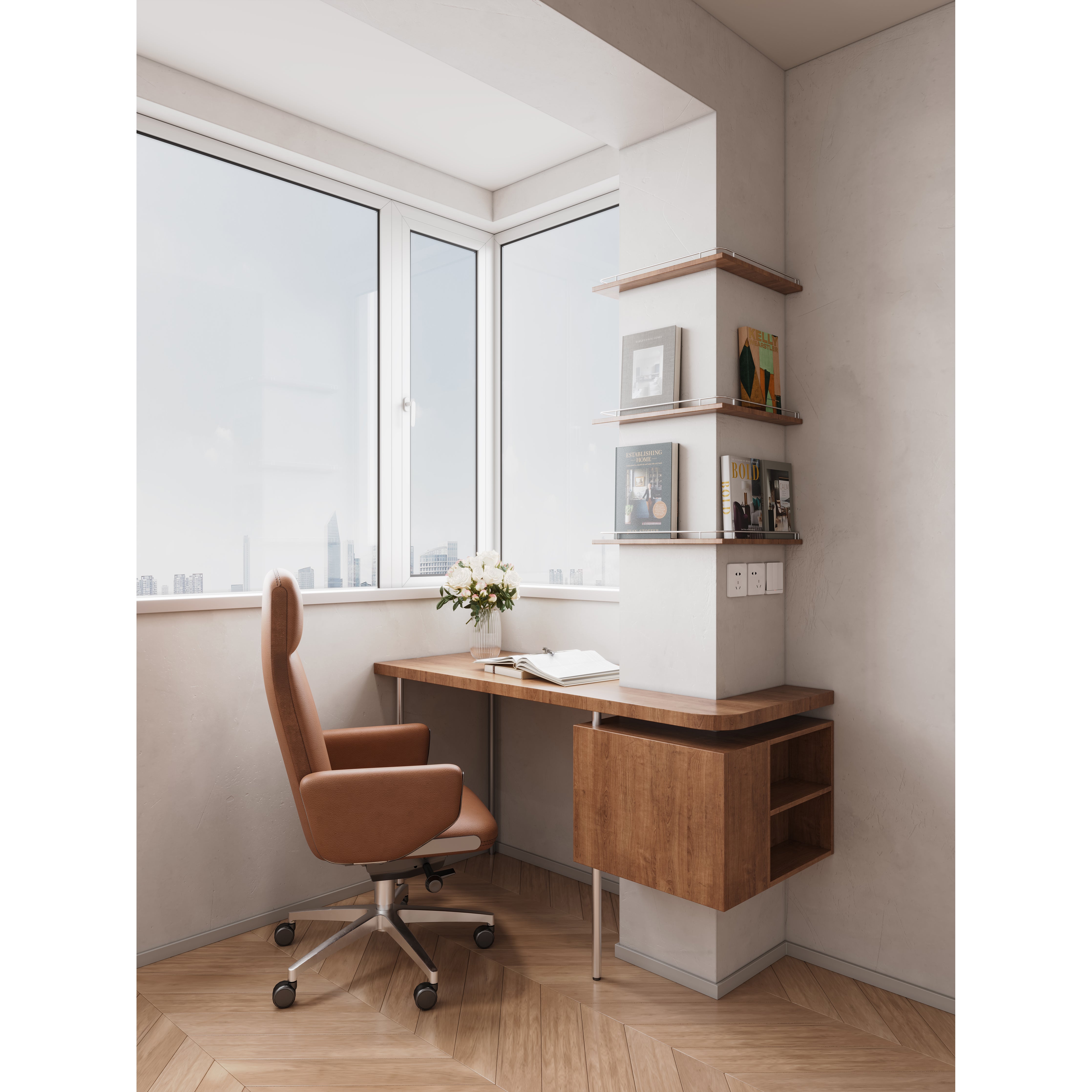 Almond - Office Chair