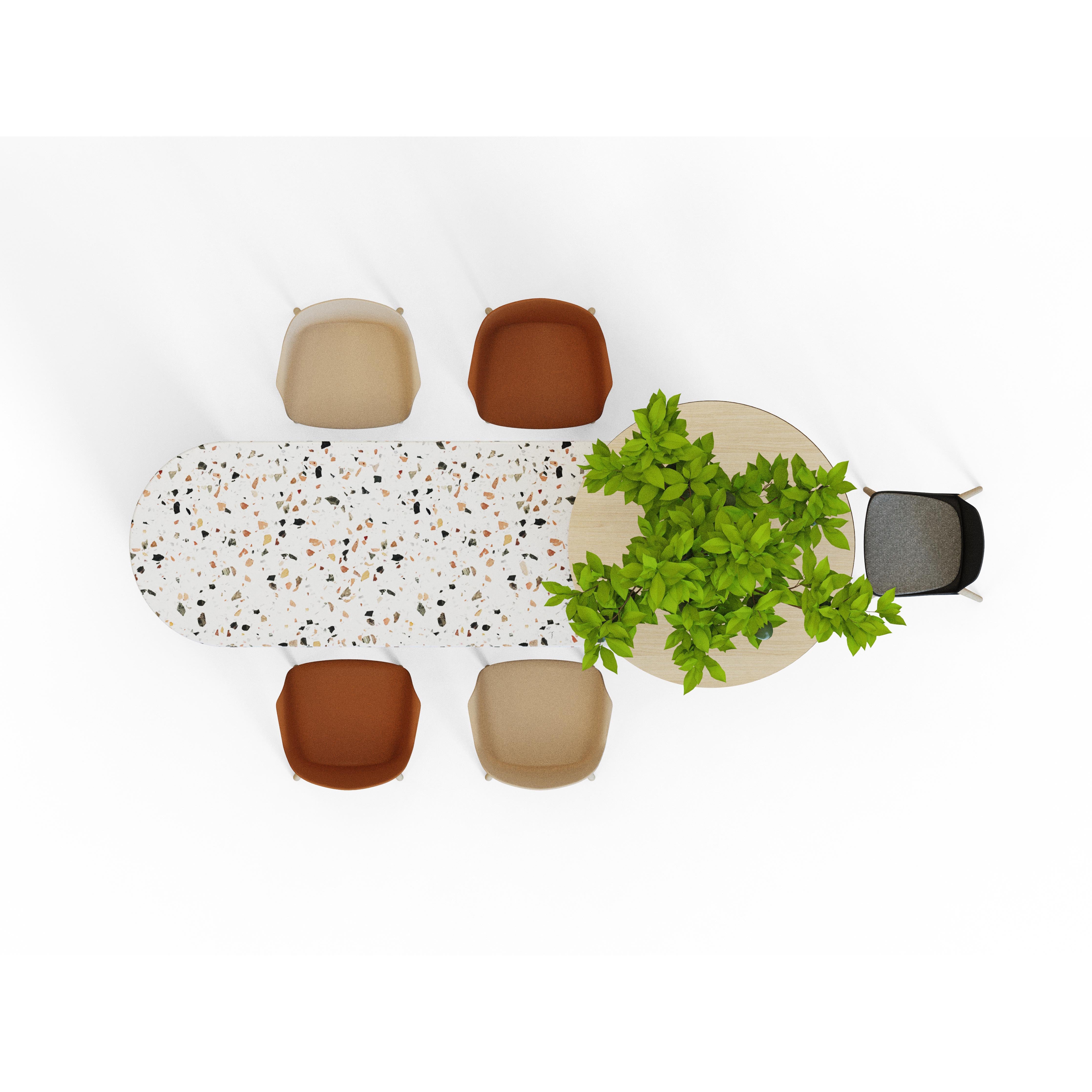 Agaric - Round Bar/Dining Table with Planter box