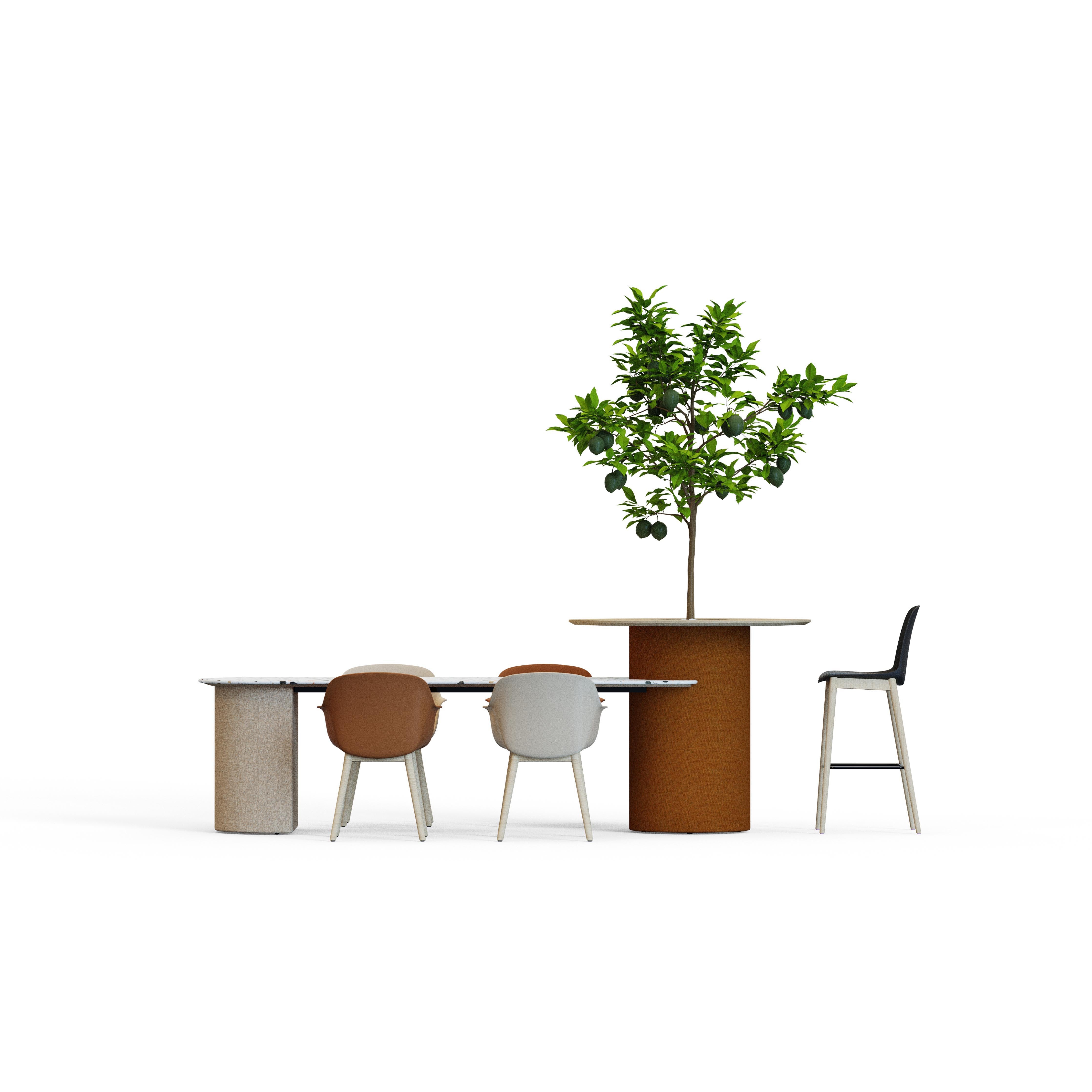 Agaric - Dining Table with Planter Box