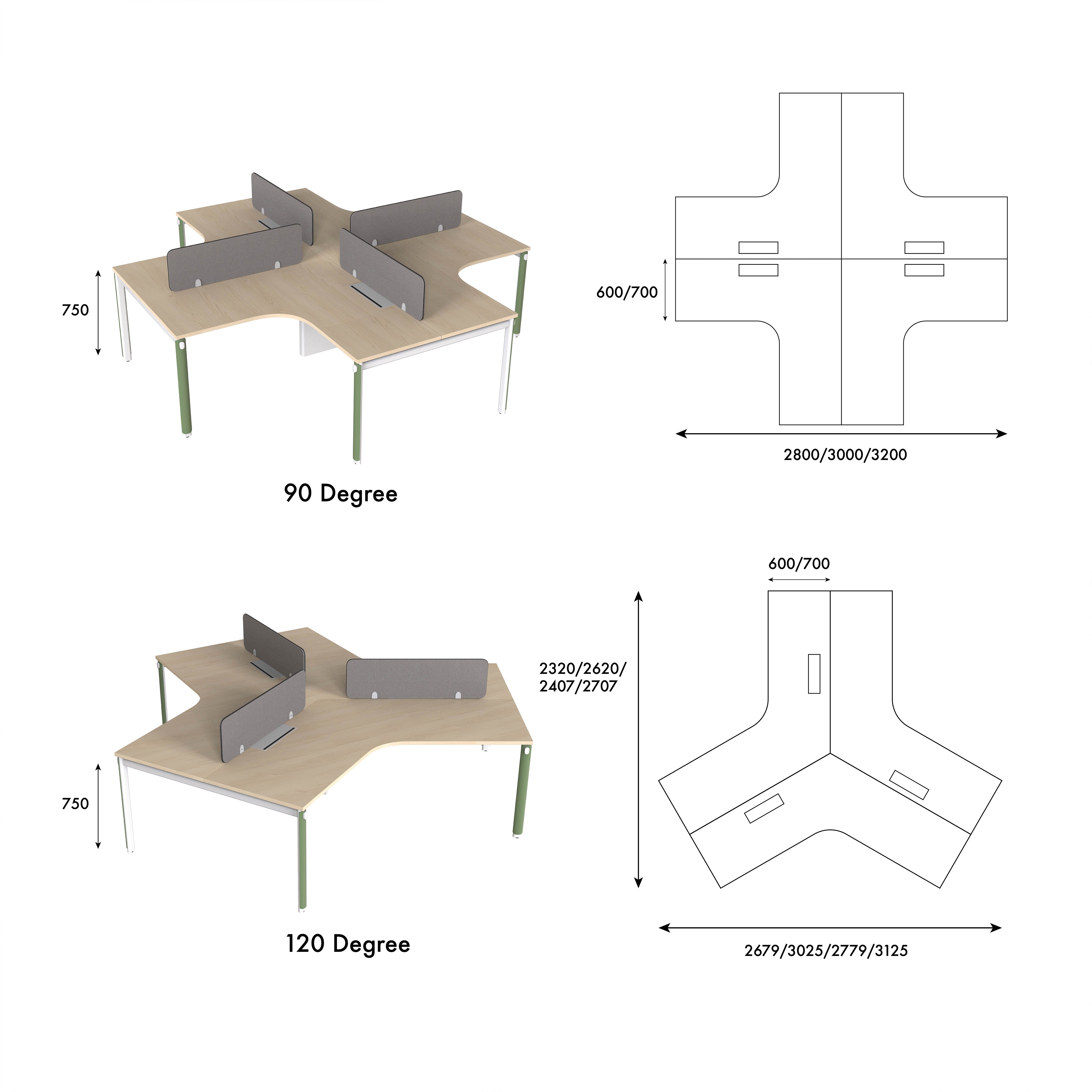 Arc - Working Desk Set