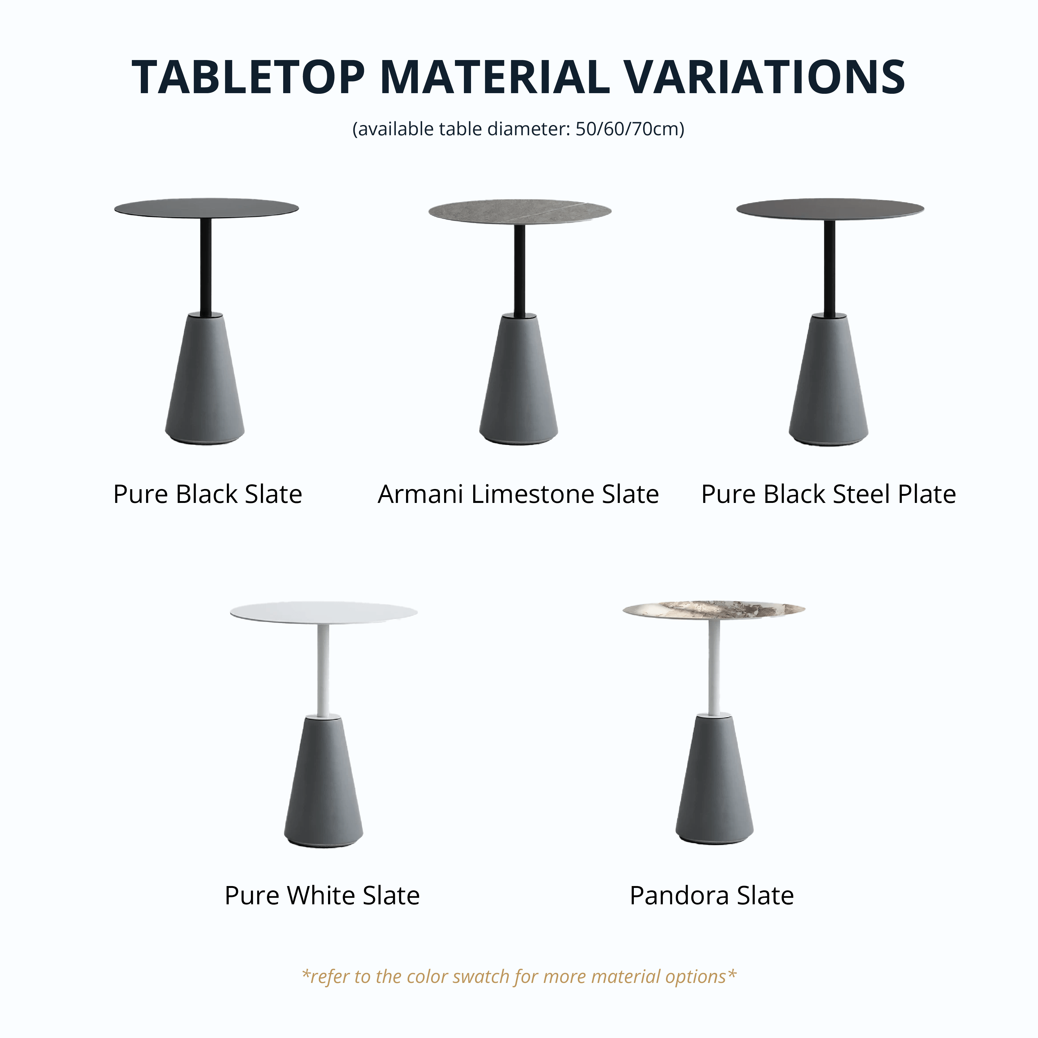 Cement Pier - Dining Table