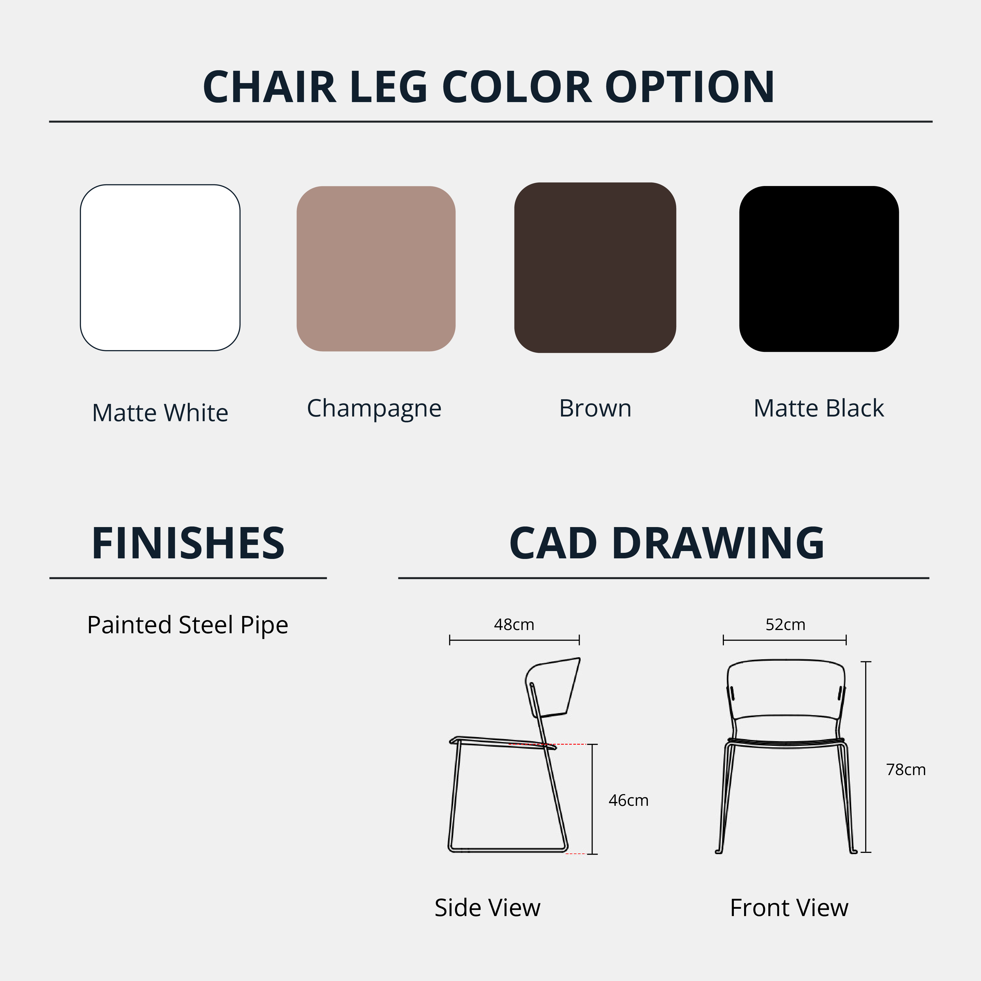 4.0 - Dining Chair (PP)