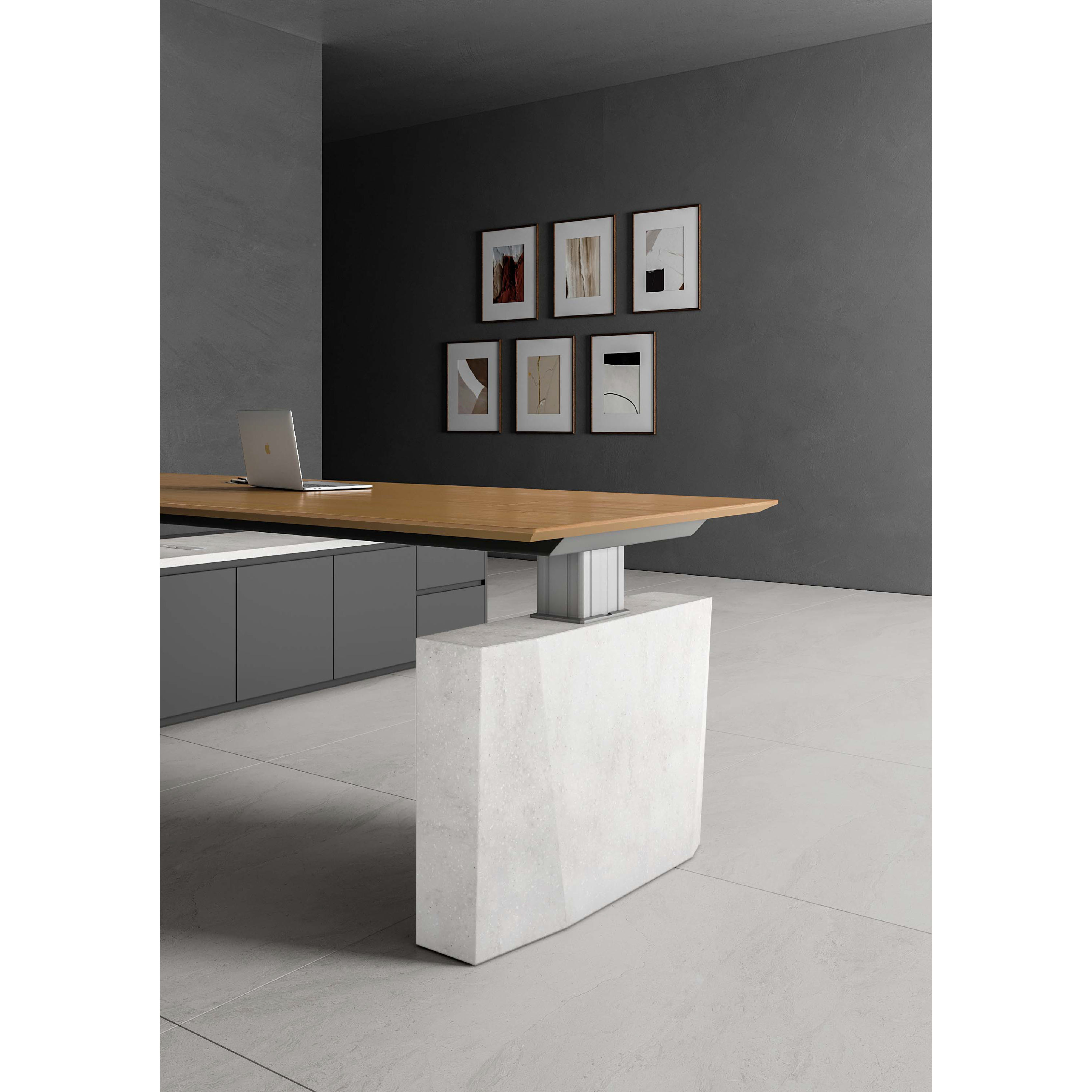 DENVI - Height Adjustable Executive Table