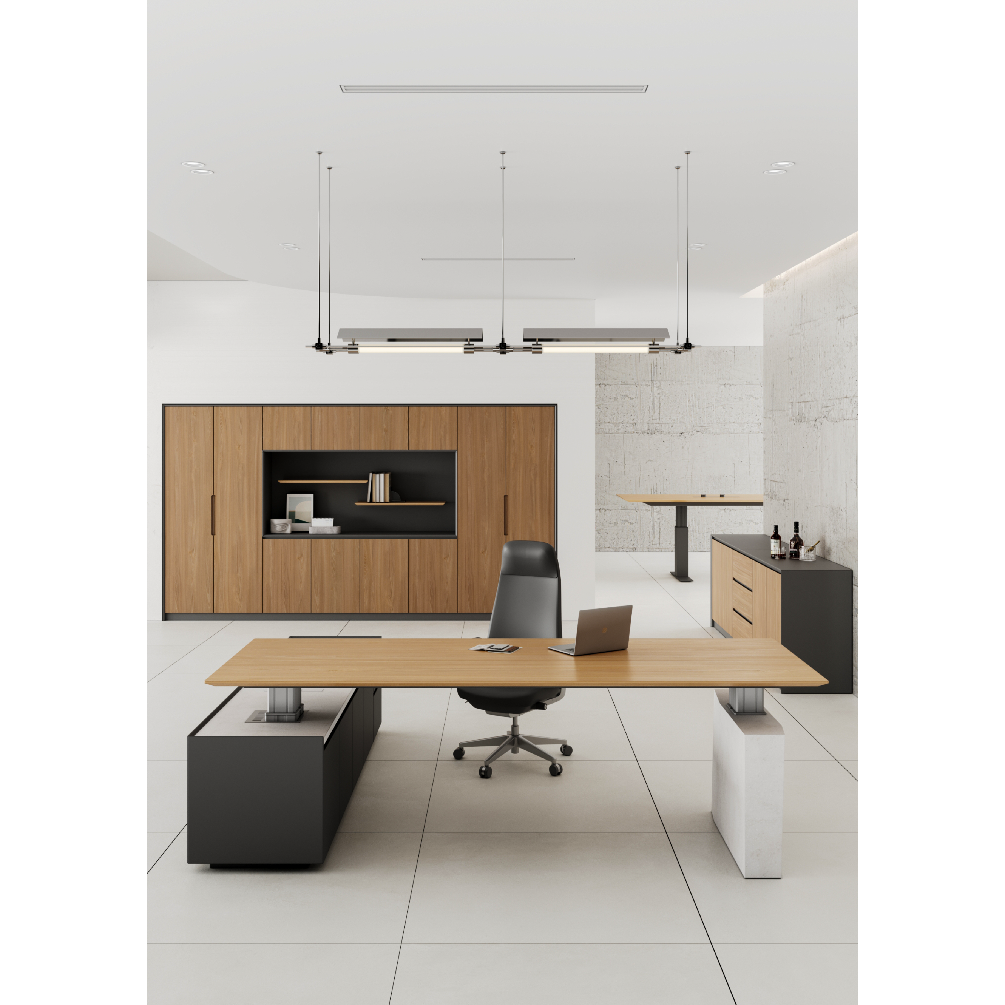 DENVI - Height Adjustable Executive Table