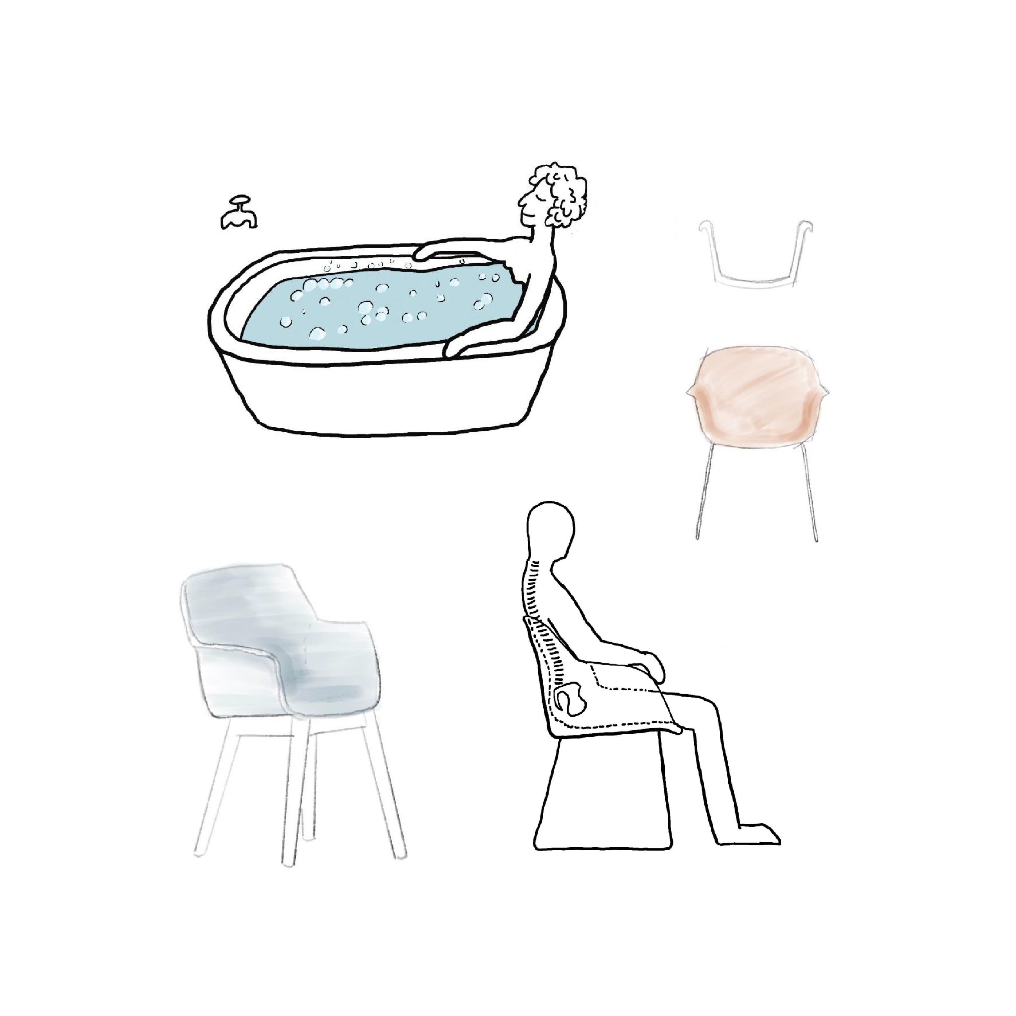 Tub - Dining Chair