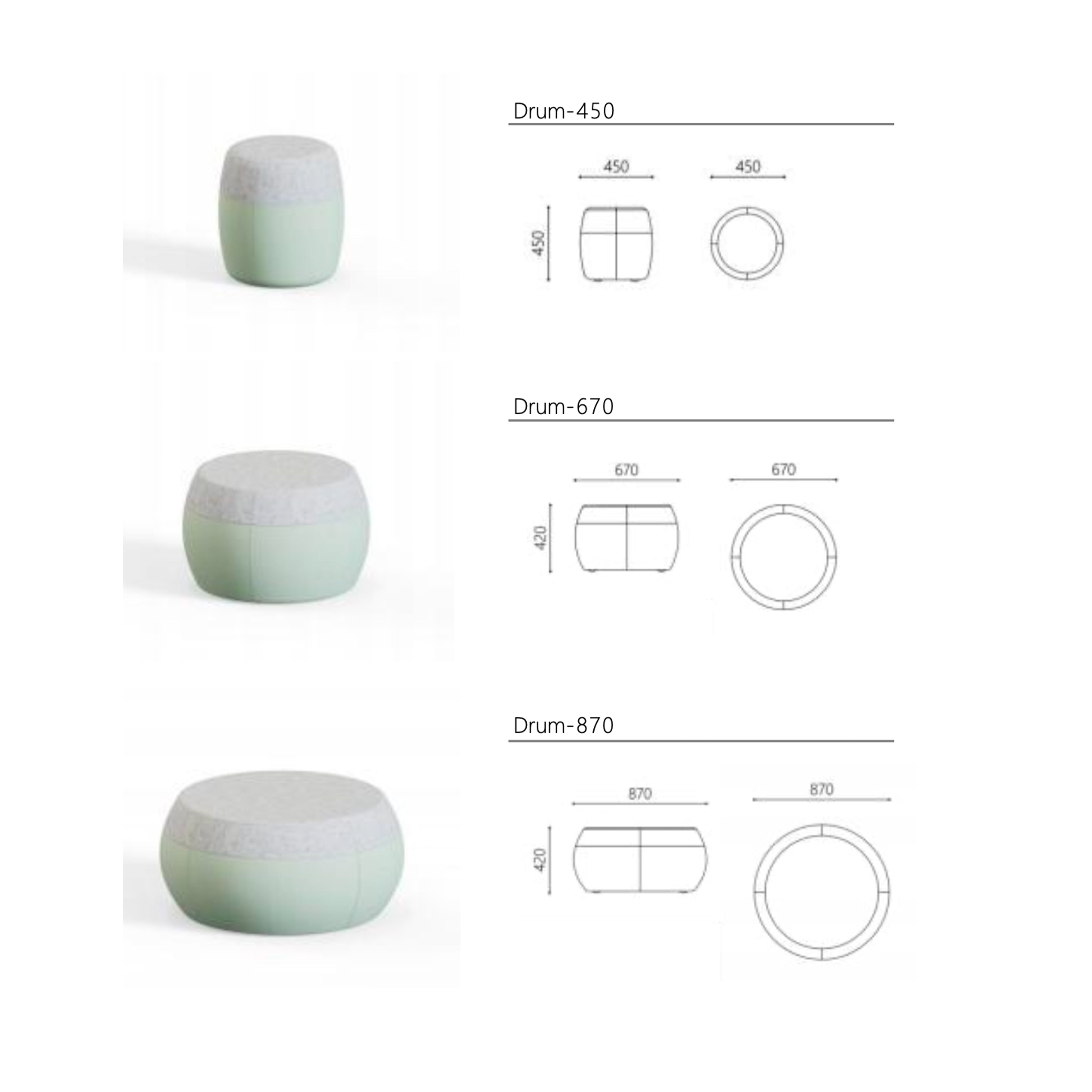 Drum - Pouf