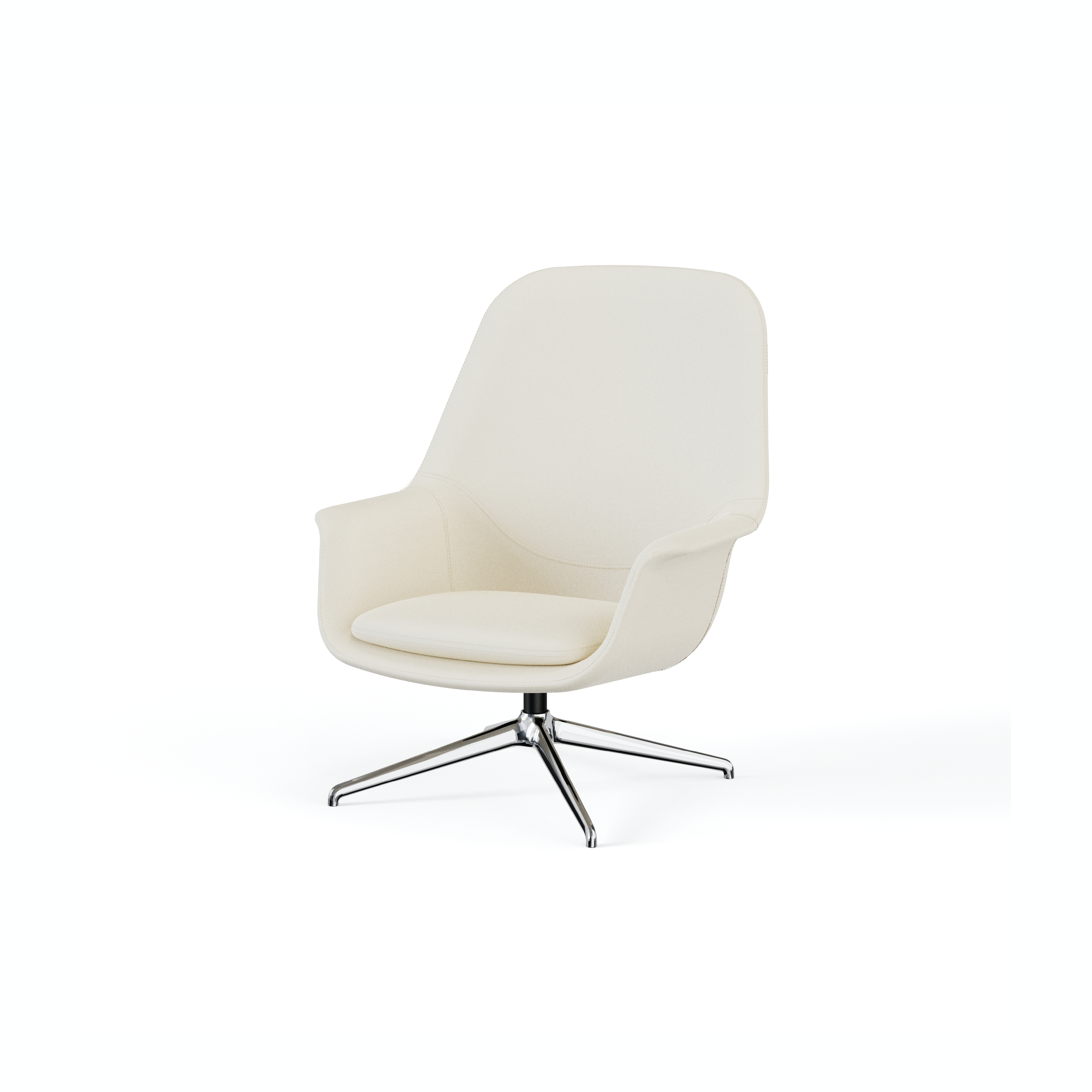 Pi-π - Lounge Chair I (Swivel Leg)
