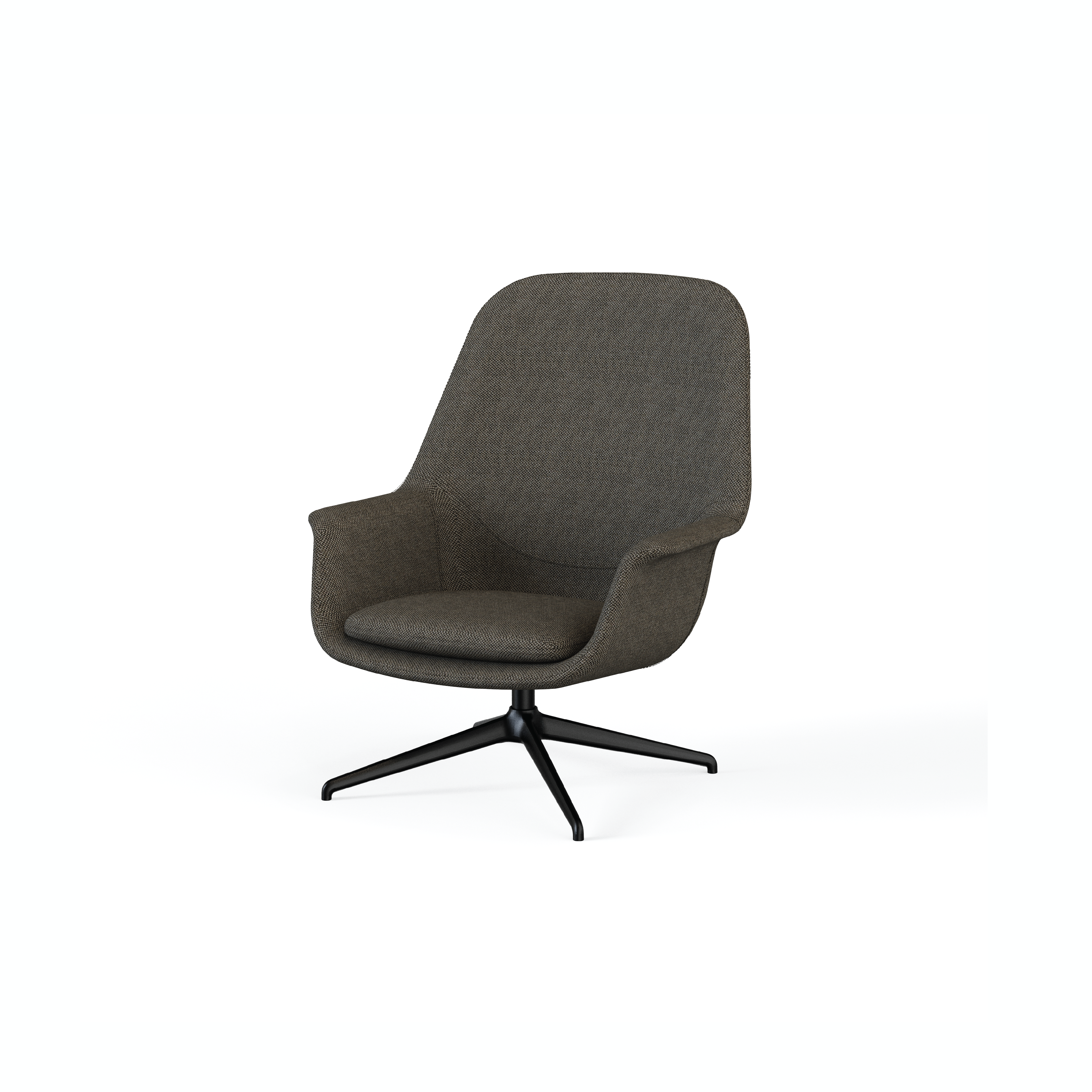 Pi-π - Lounge Chair I (Swivel Leg)