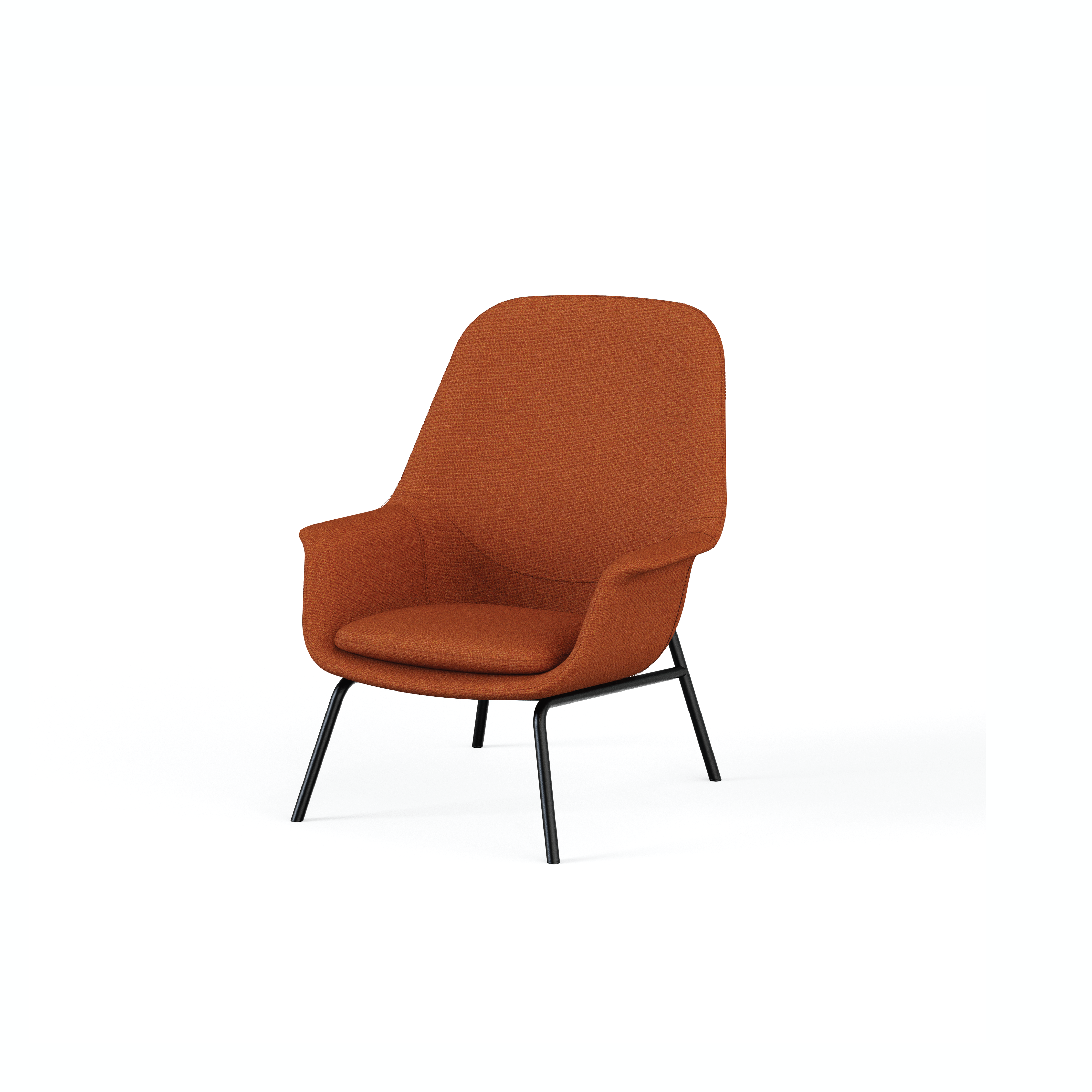 Pi-π - Lounge Chair II (Metal Leg)