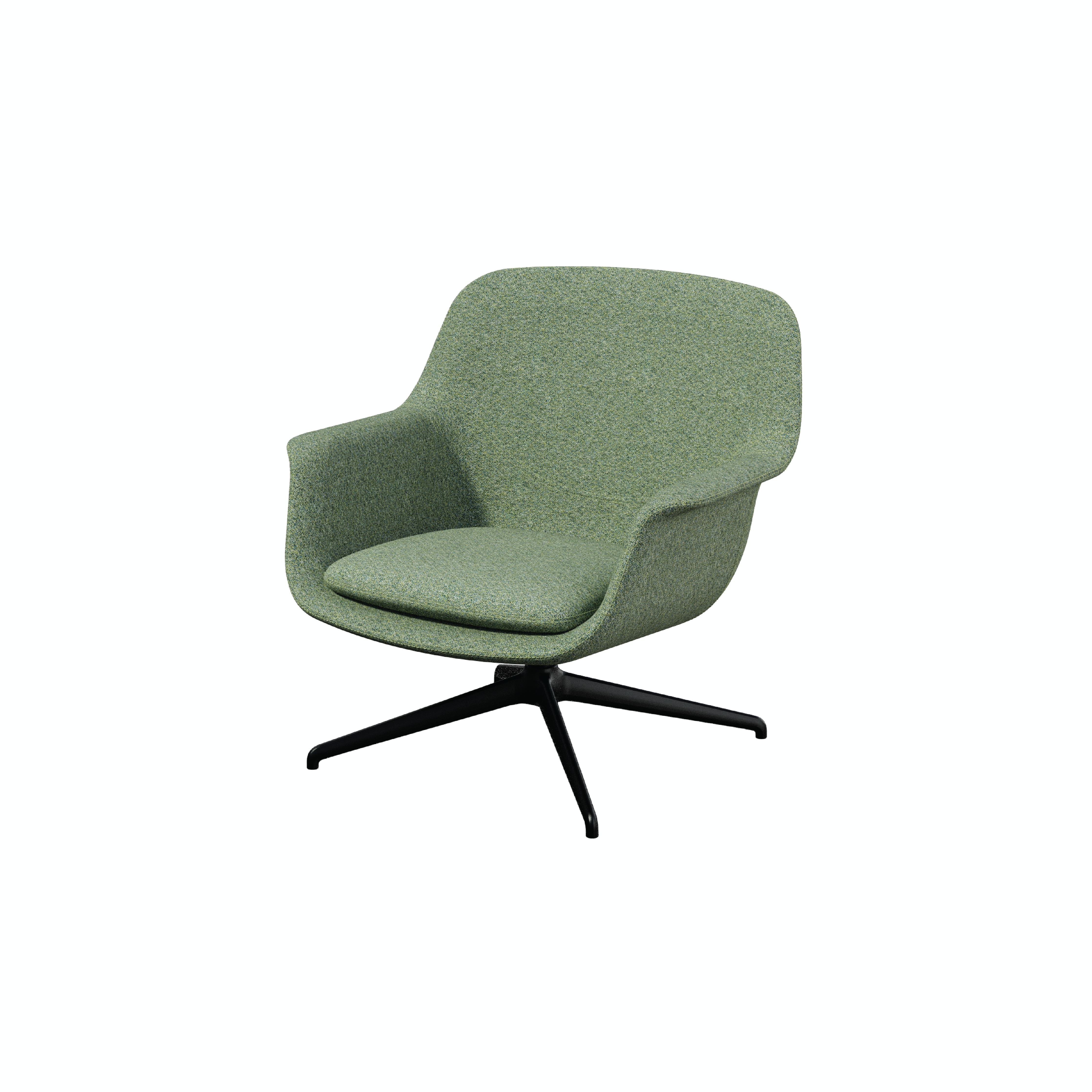 Pi-π - Lounge Chair I (Swivel Leg)