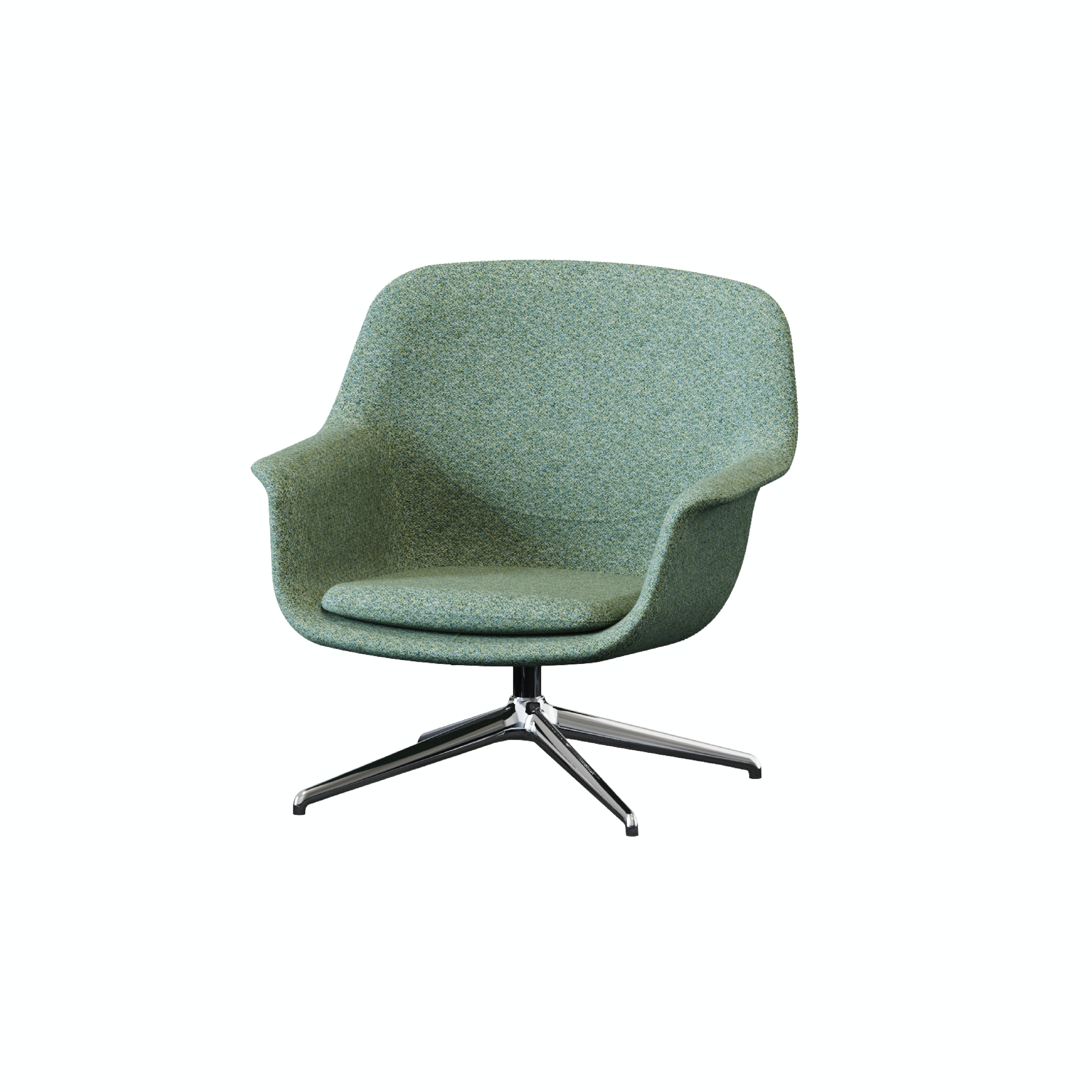 Pi-π - Lounge Chair I (Swivel Leg)