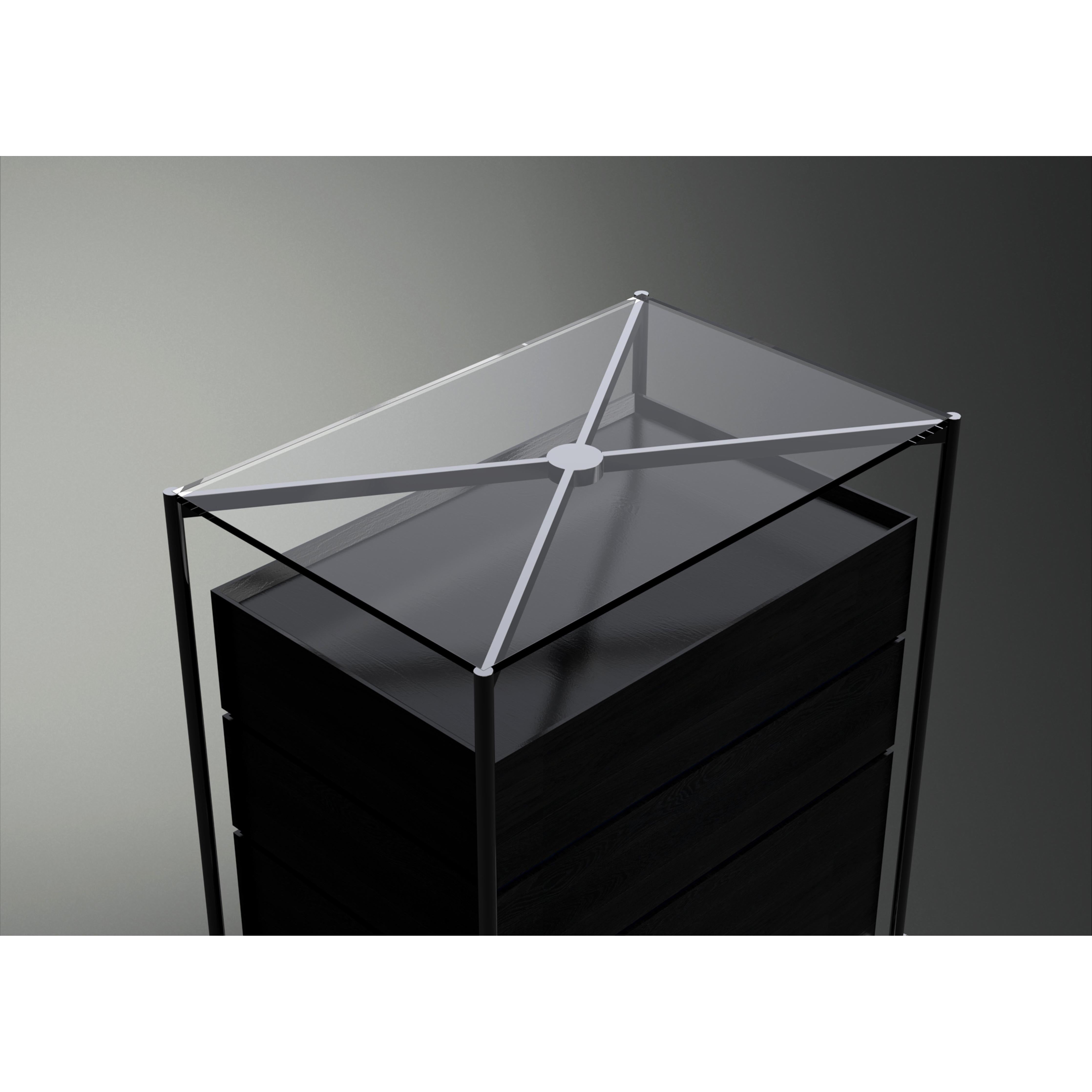 Fusion - Cabinet with castors