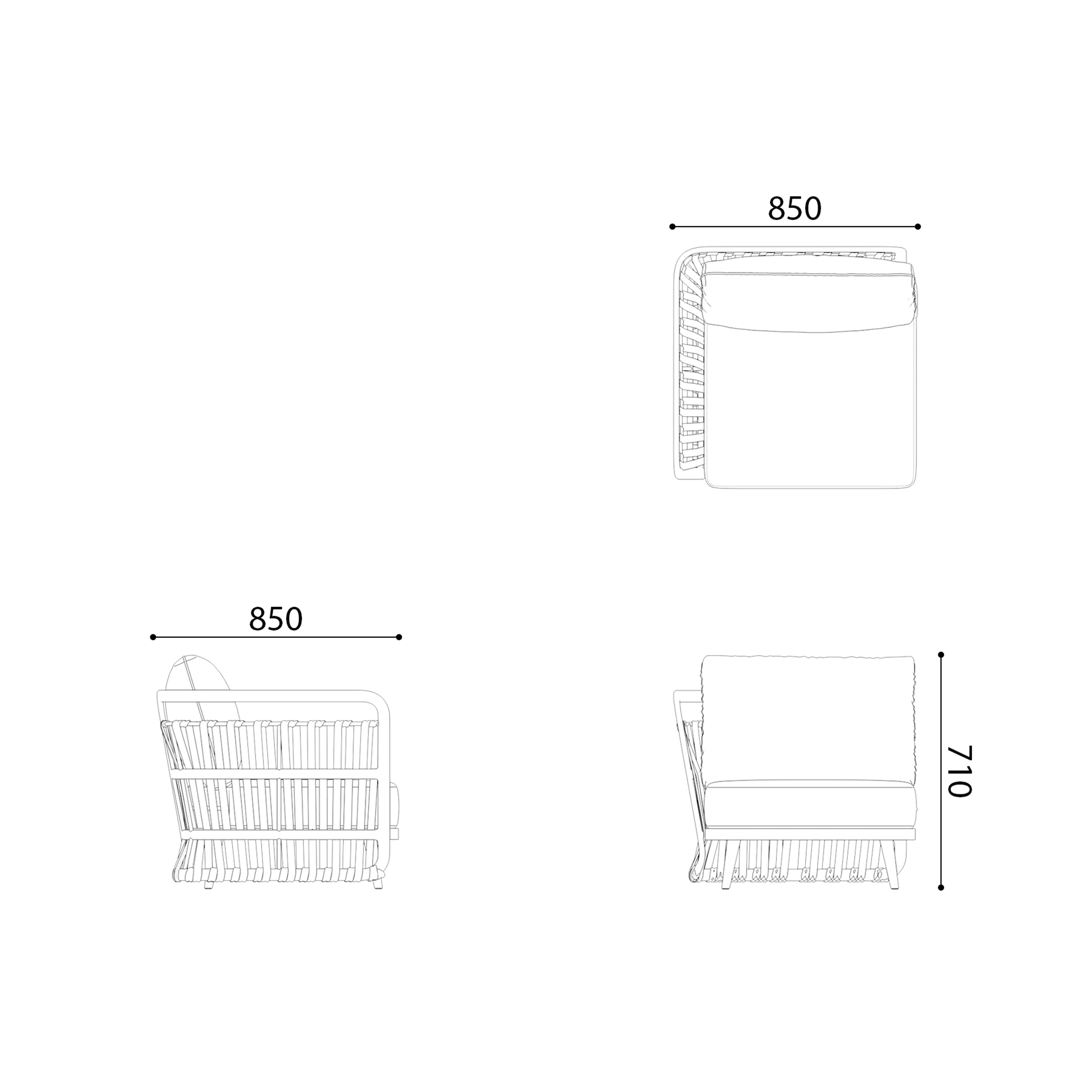 Velana - Outdoor Modular Sofa
