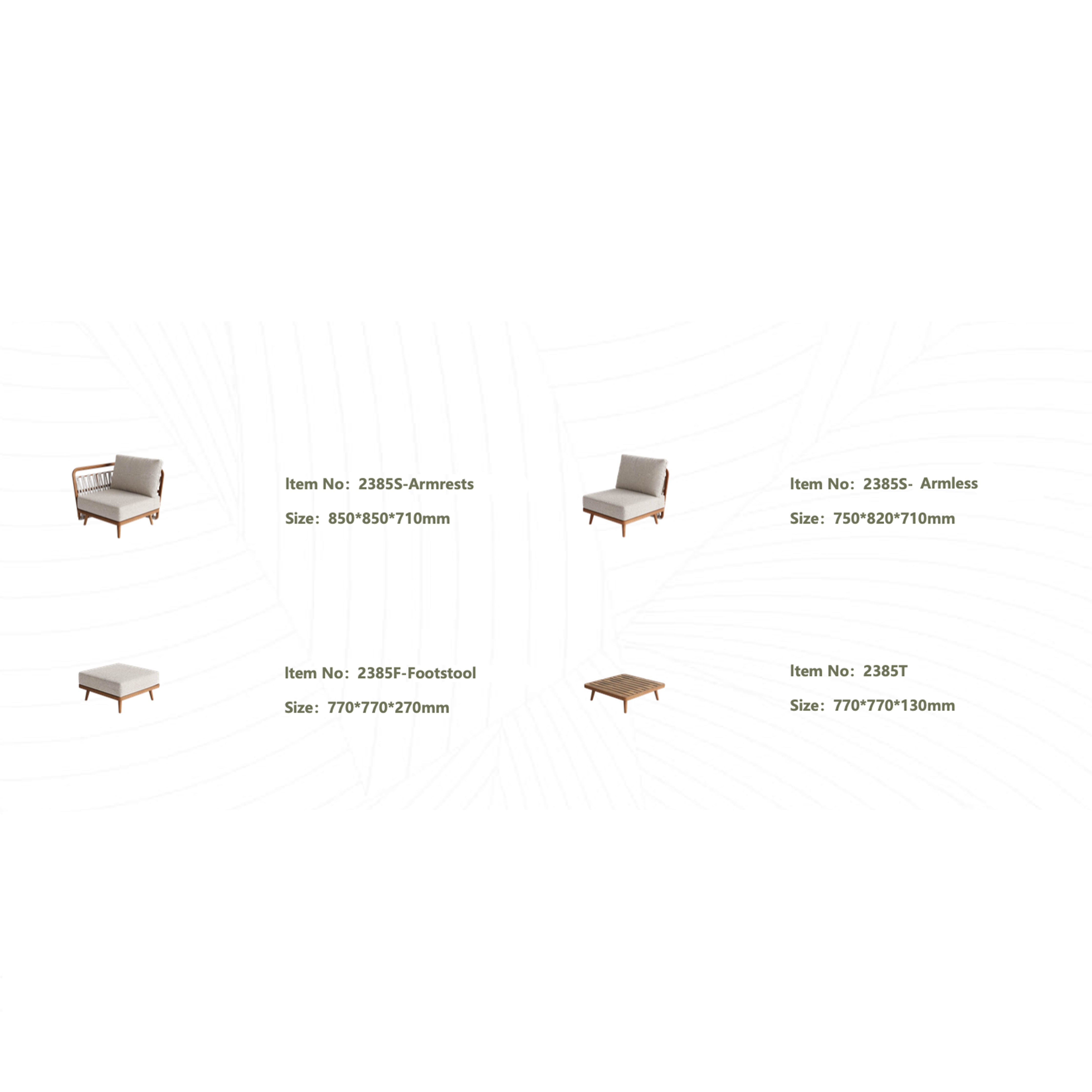 Velana - Outdoor Modular Sofa