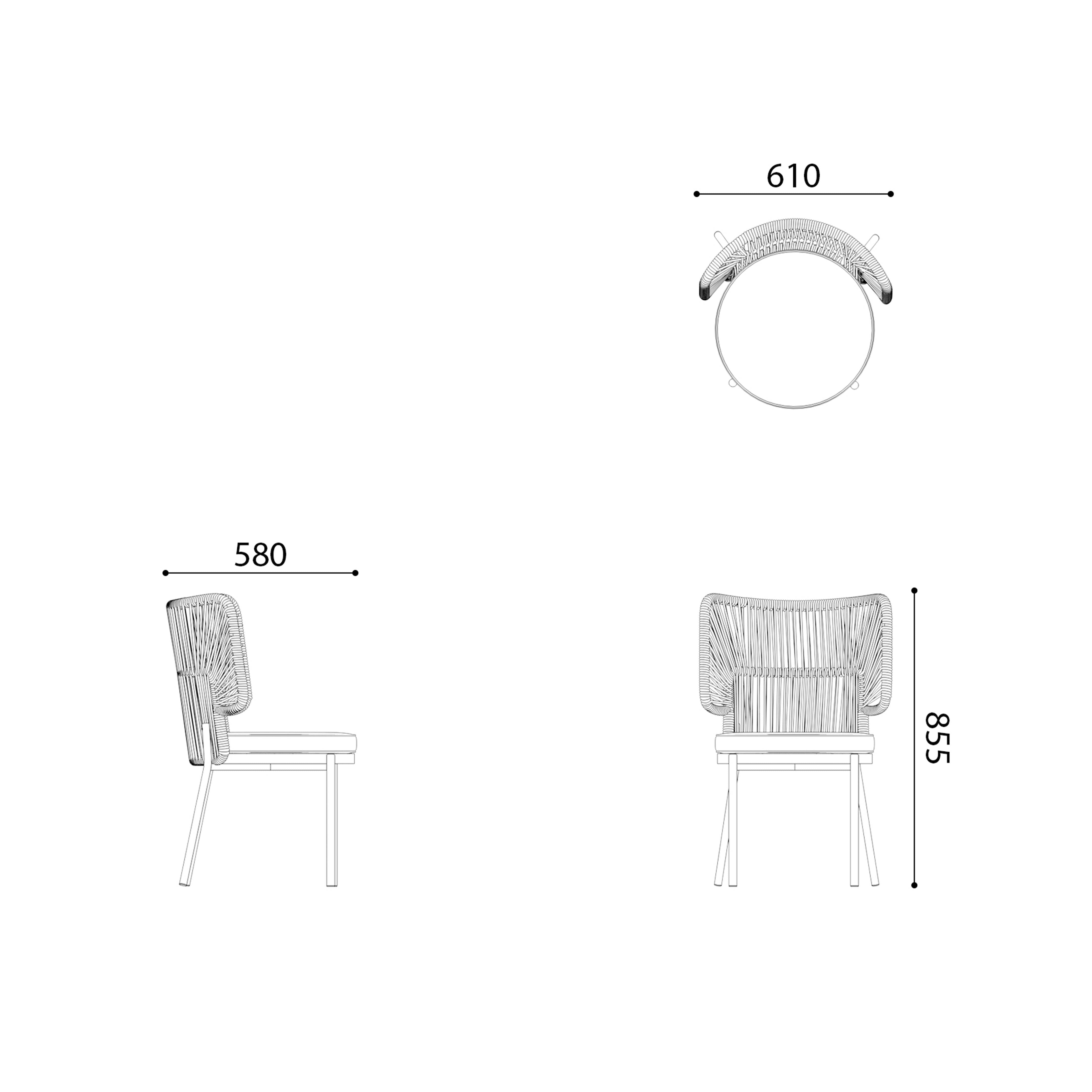 Lilo - Outdoor Dining Chair